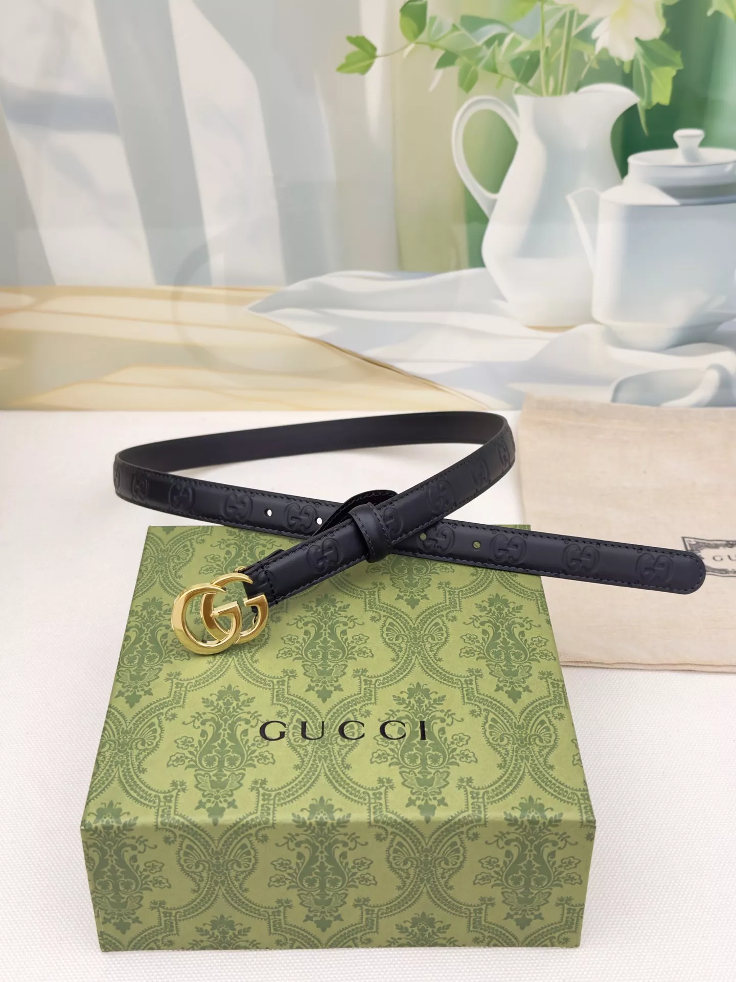 Trendy 5624 Gucci AAA Quality Belts In 2.0cm For Women