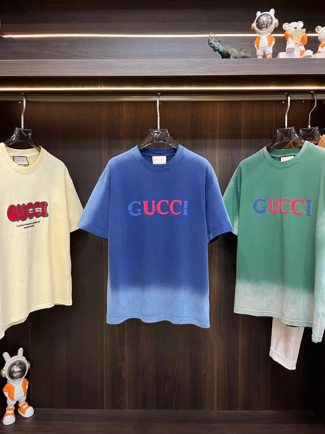 Trendy 5744 Gucci T-Shirts Short Sleeved For Unisex