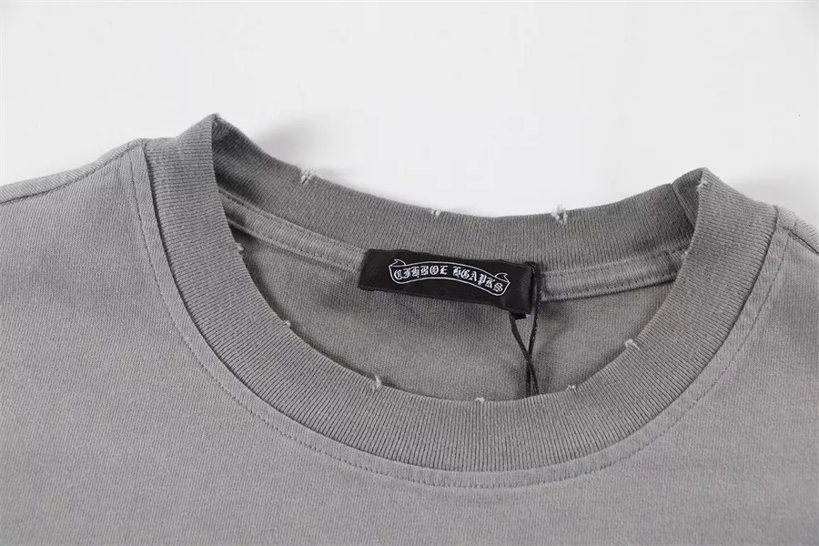 Trendy 5863 Chrome Hearts T-Shirts Short Sleeved For Unisex