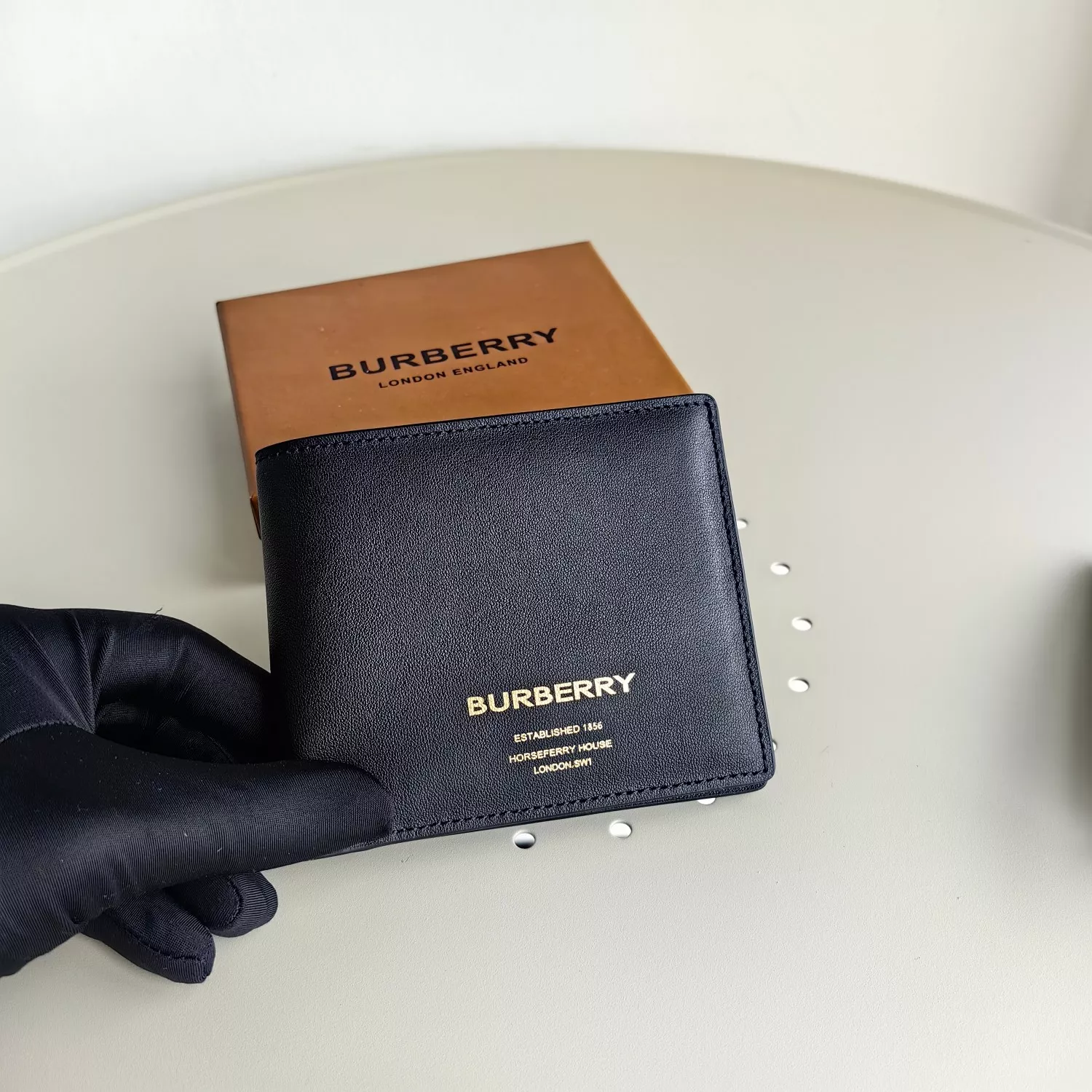 Trendy 5937 Burberry AAA Man Wallets