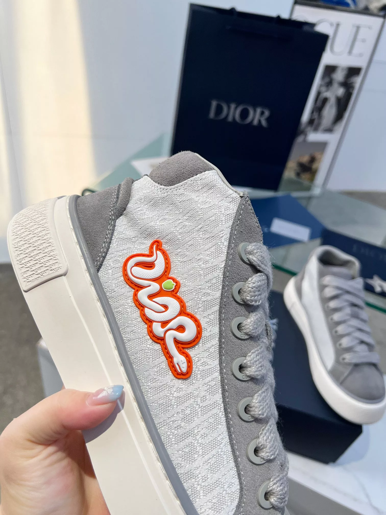 Trendy 6065 Christian Dior High Top Shoes For Women