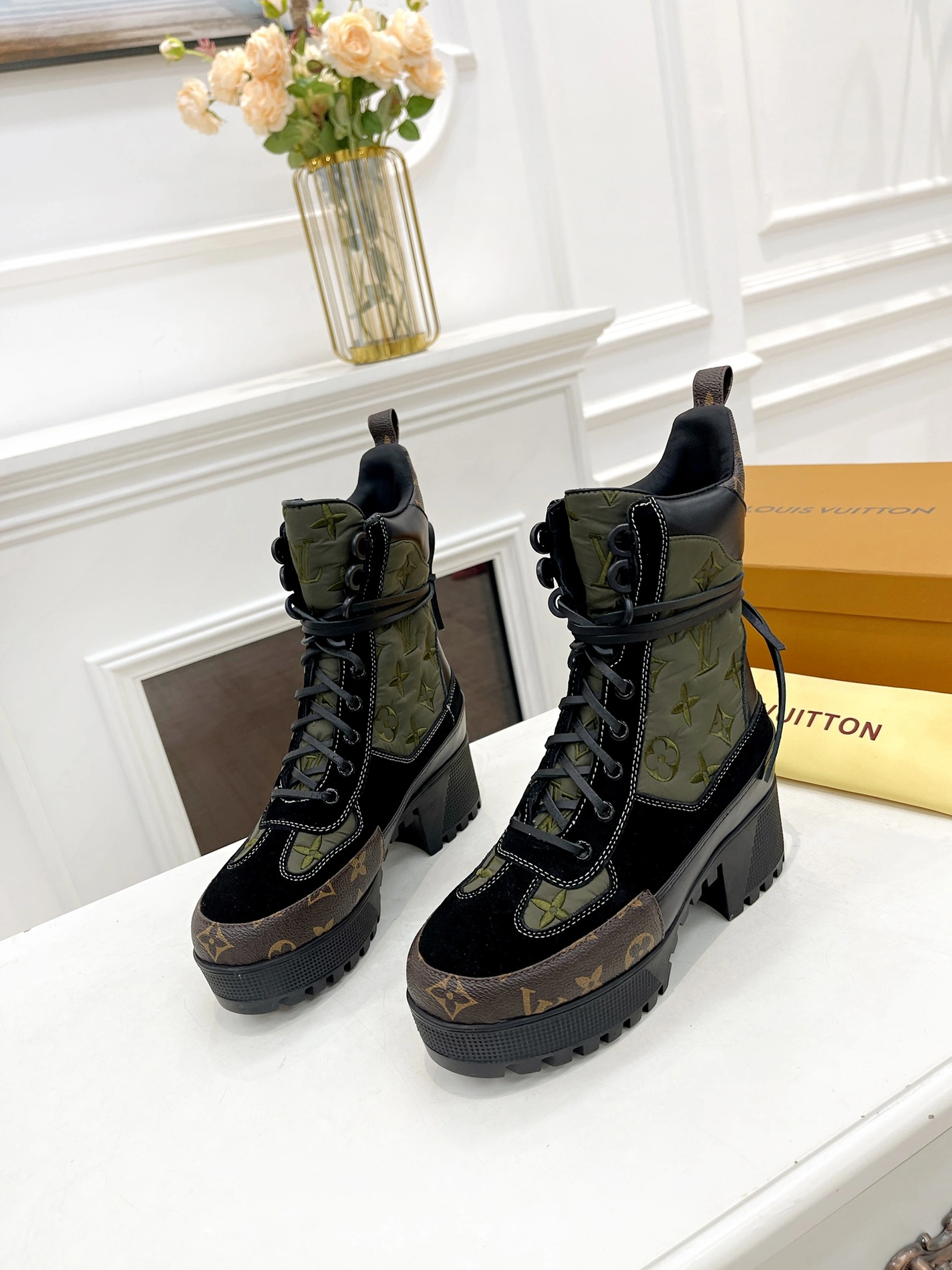 Trendy 610 Louis Vuitton Boots For Women