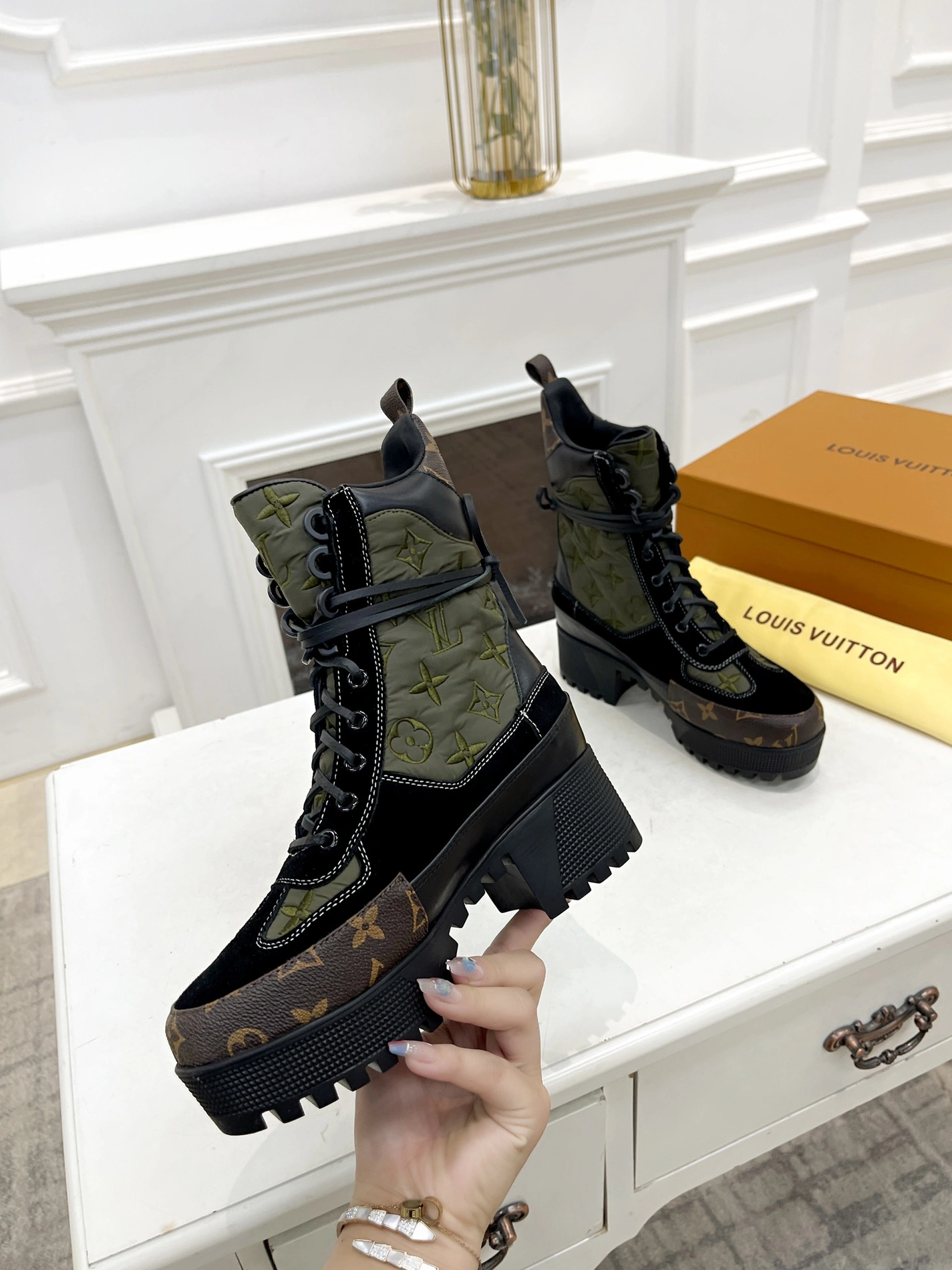 Trendy 610 Louis Vuitton Boots For Women