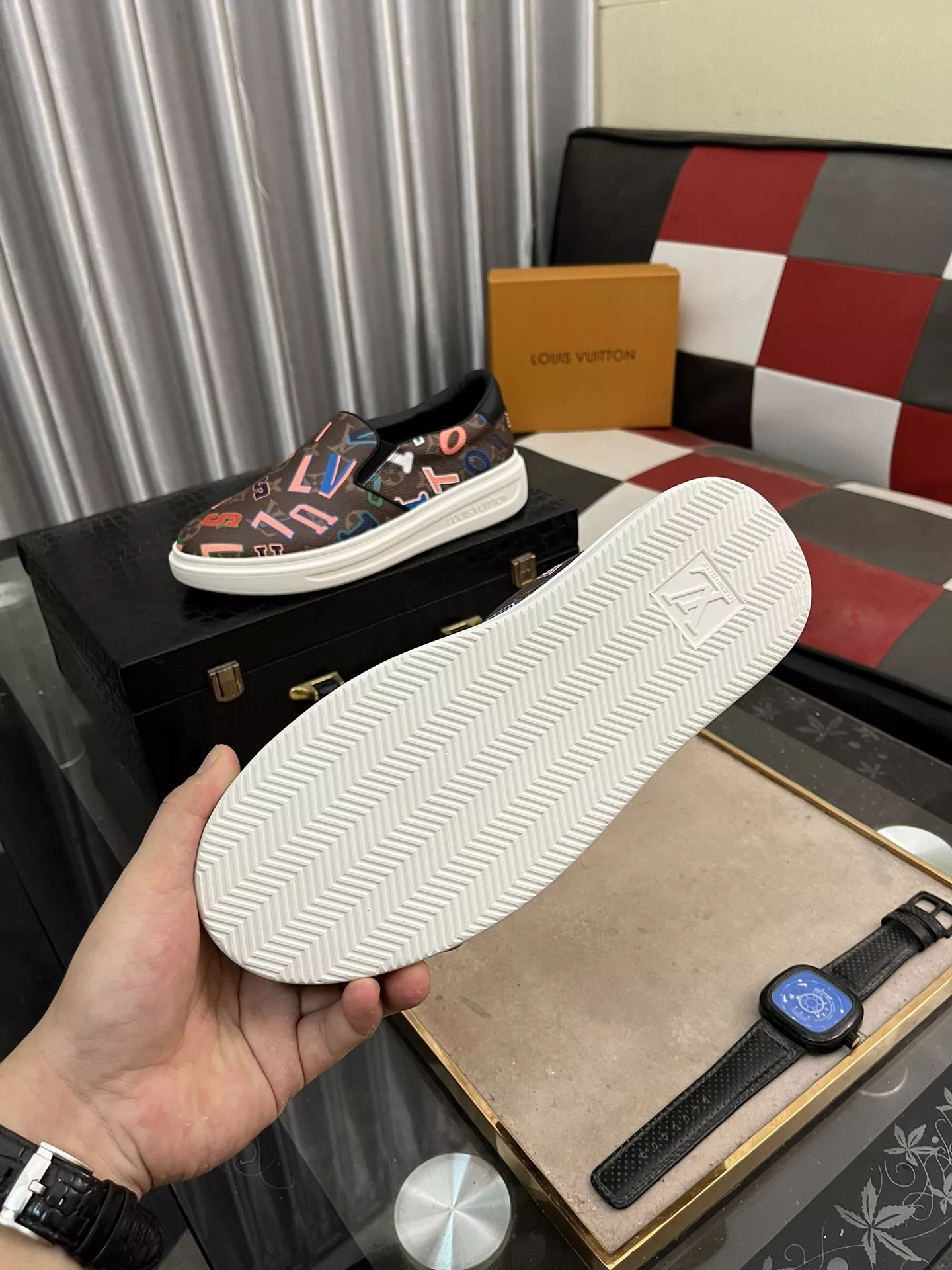 Trendy 6252 Louis Vuitton Casual Shoes For Men