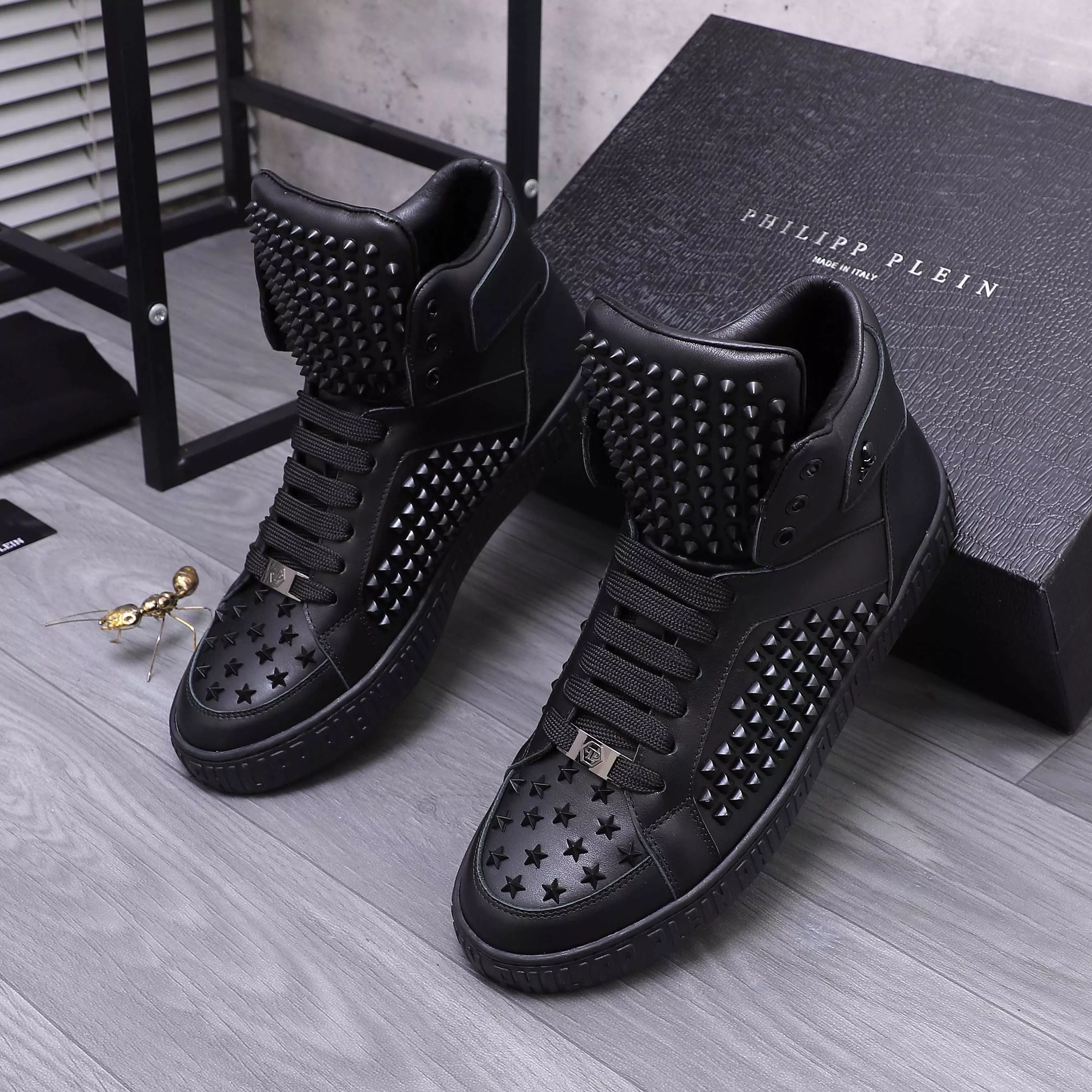Trendy 6295 Philipp Plein PP High Tops Shoes For Men