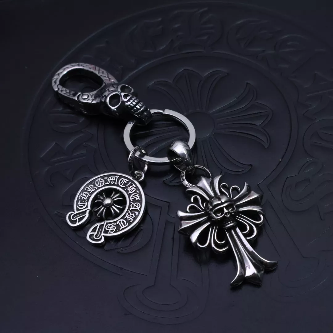 Trendy 6303 Chrome Hearts Key Holder And Bag Buckle