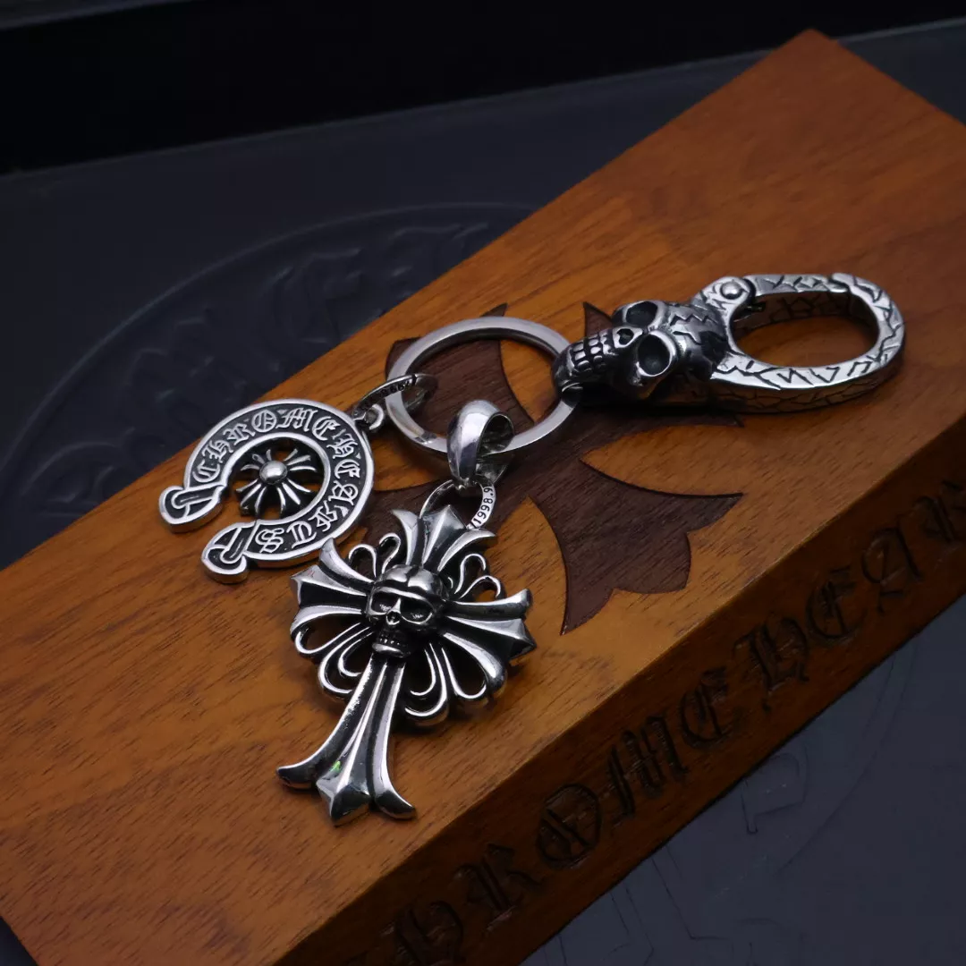 Trendy 6303 Chrome Hearts Key Holder And Bag Buckle