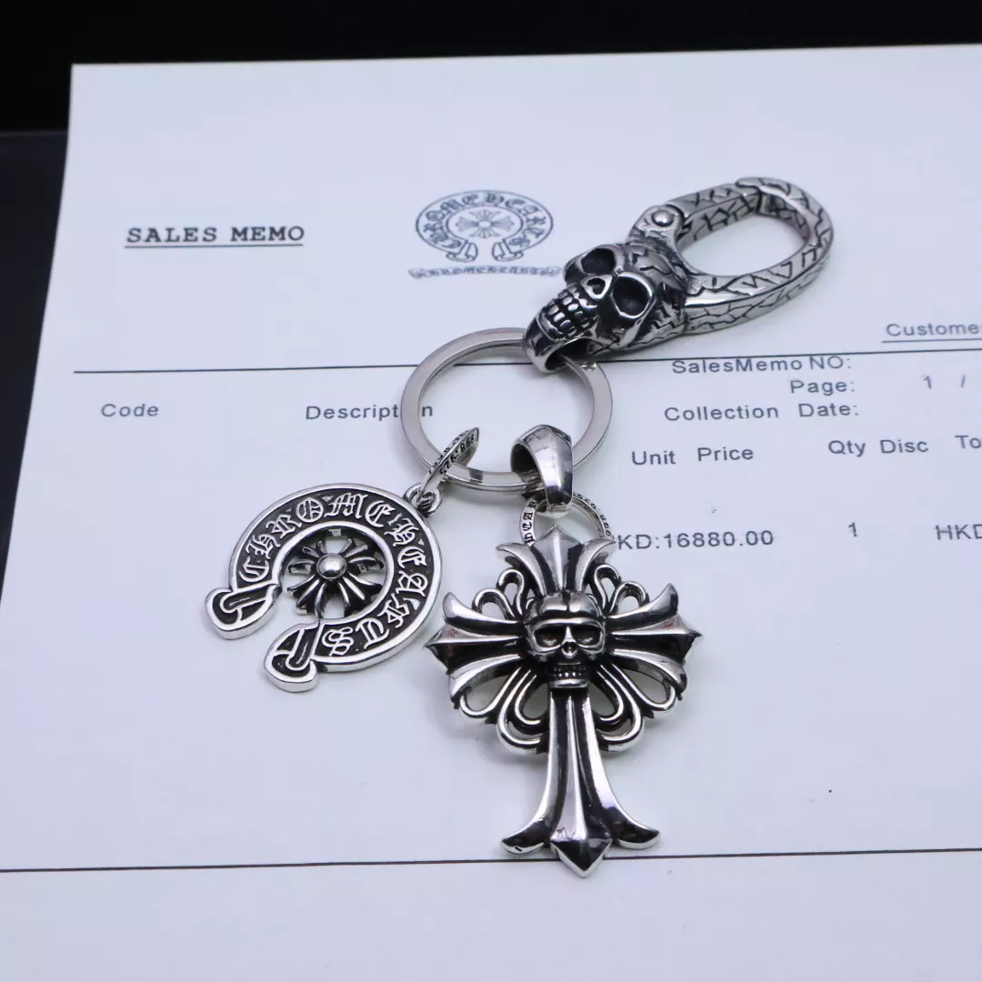 Trendy 6303 Chrome Hearts Key Holder And Bag Buckle