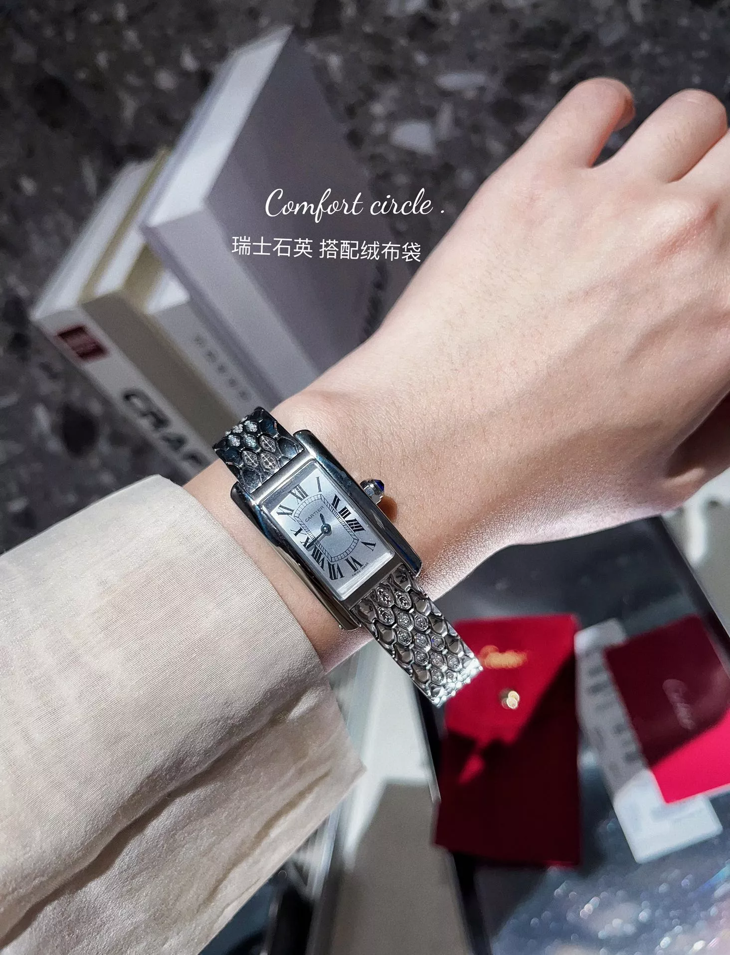 Trendy 632 Cartier AAA Quality Watches For Women