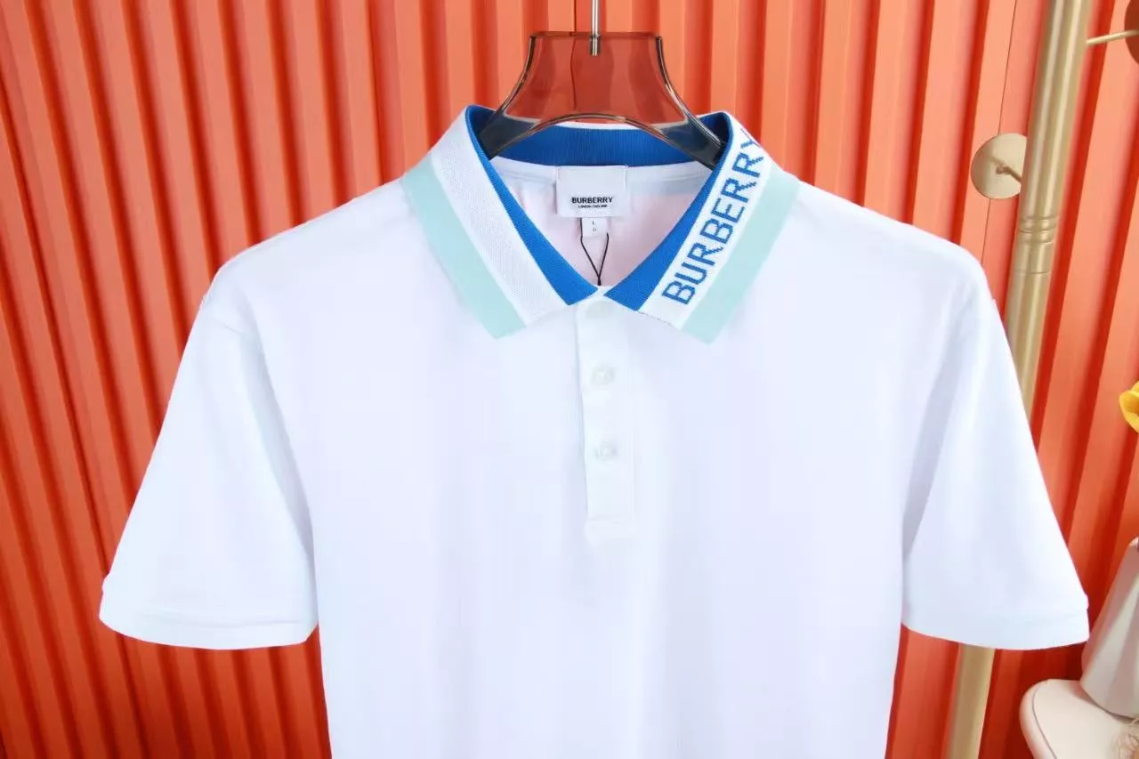 Trendy 6337 Burberry T-Shirts Short Sleeved For Men