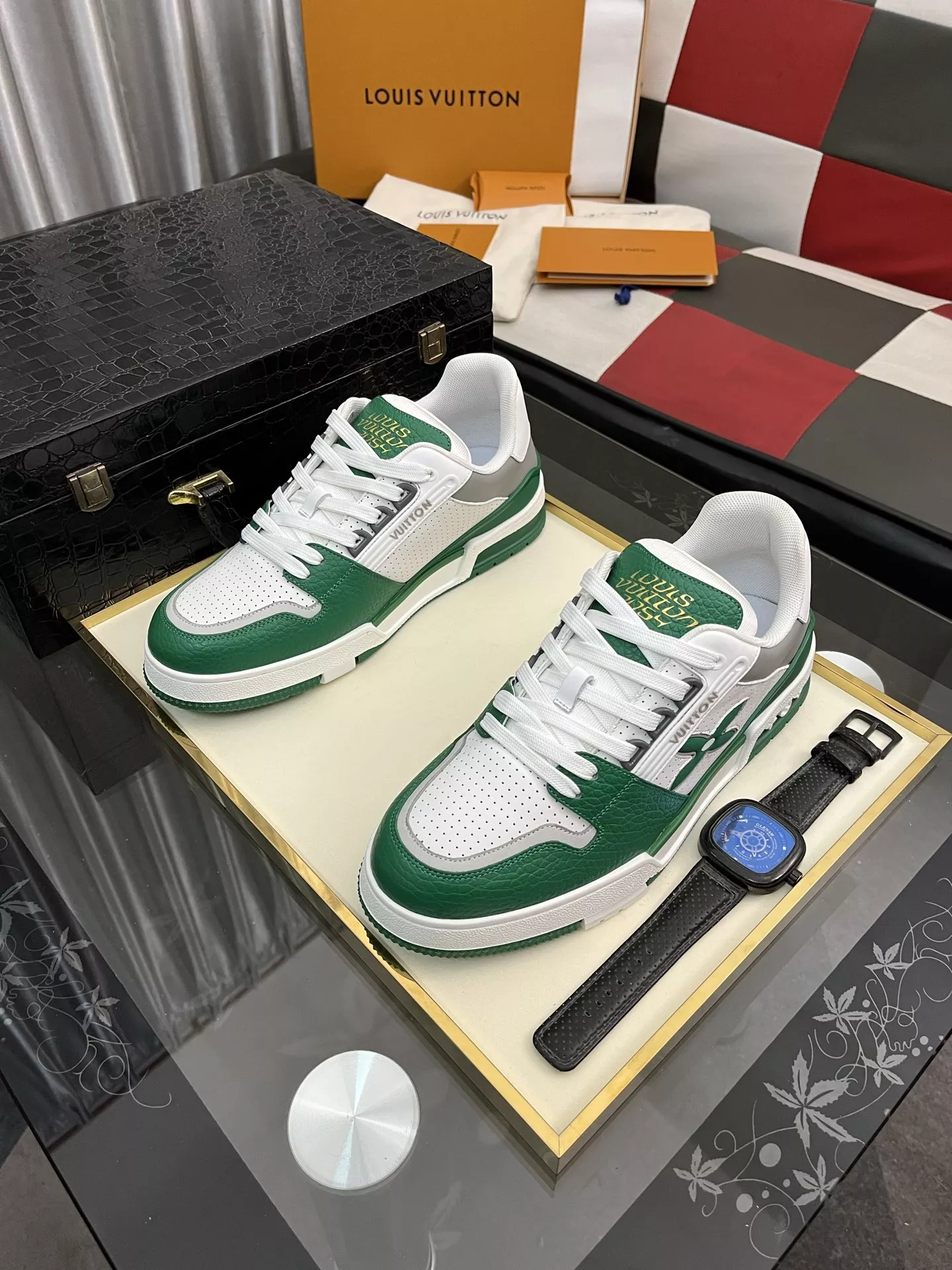 Trendy 6451 Louis Vuitton Casual Shoes For Men