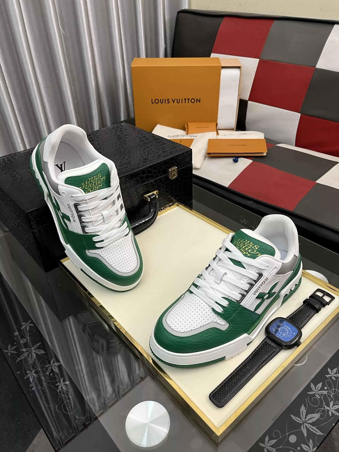 Trendy 6451 Louis Vuitton Casual Shoes For Men