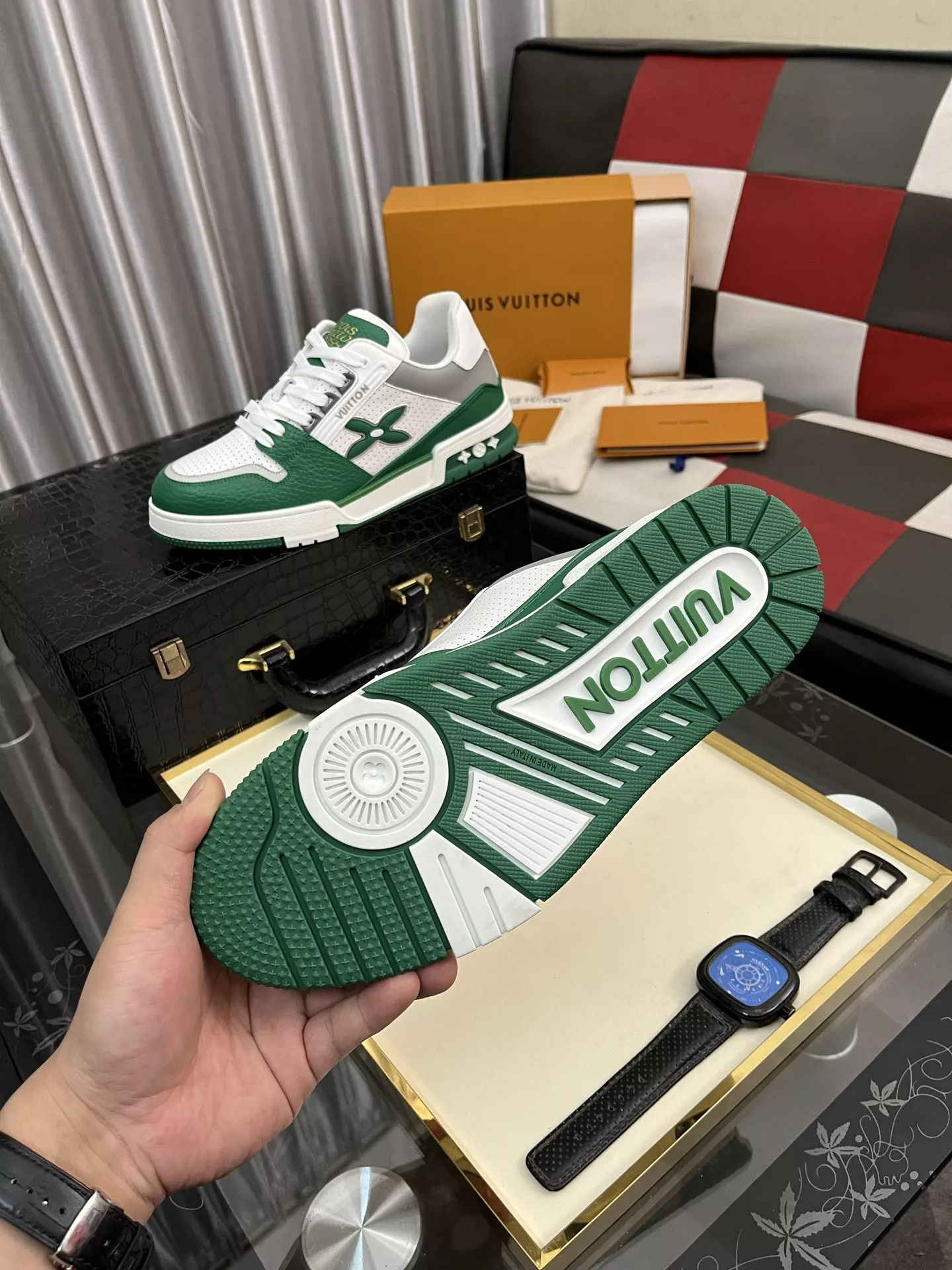 Trendy 6451 Louis Vuitton Casual Shoes For Men
