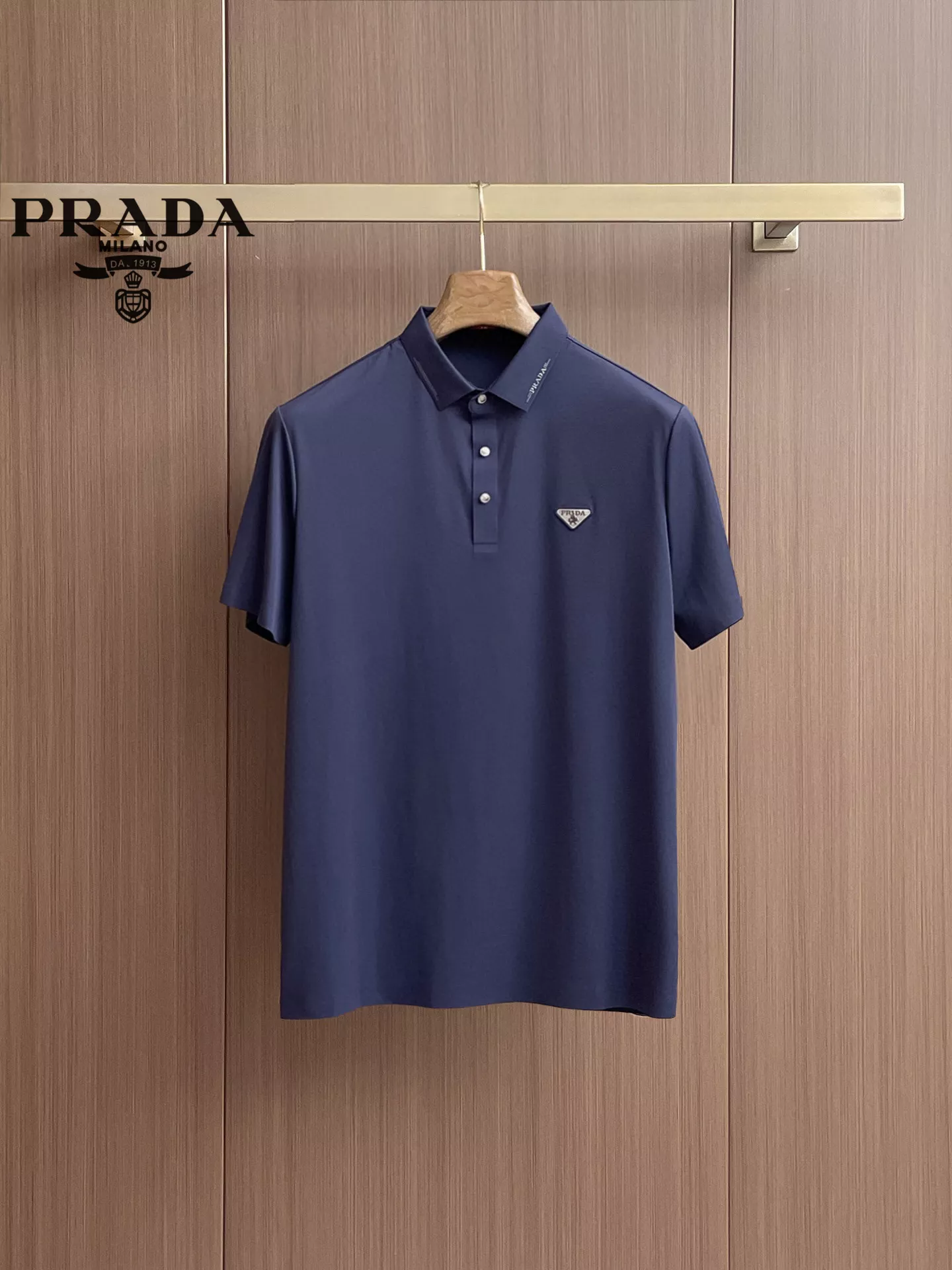 Trendy 6635 Prada T-Shirts Short Sleeved For Men