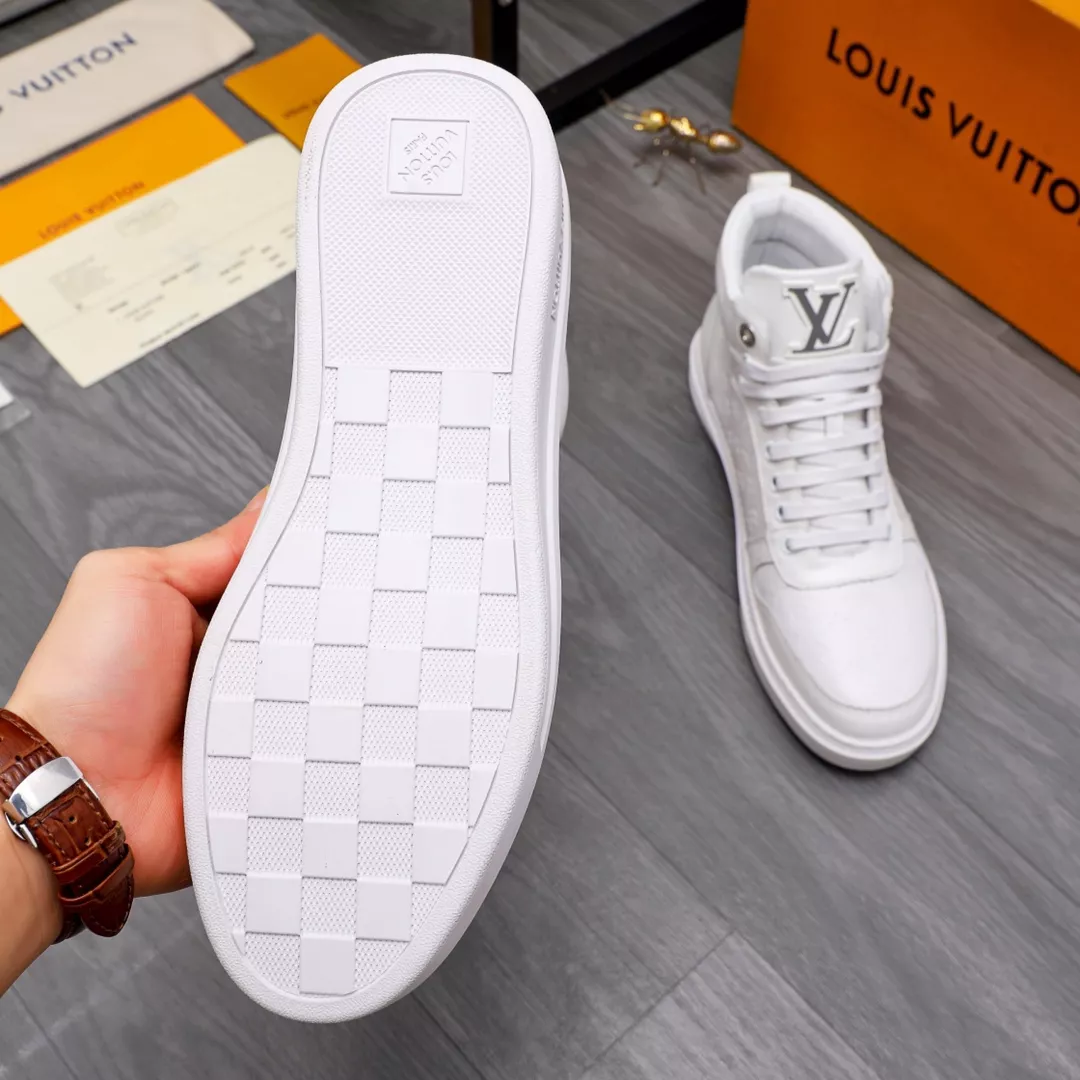Trendy 6636 Louis Vuitton High Tops Shoes For Men