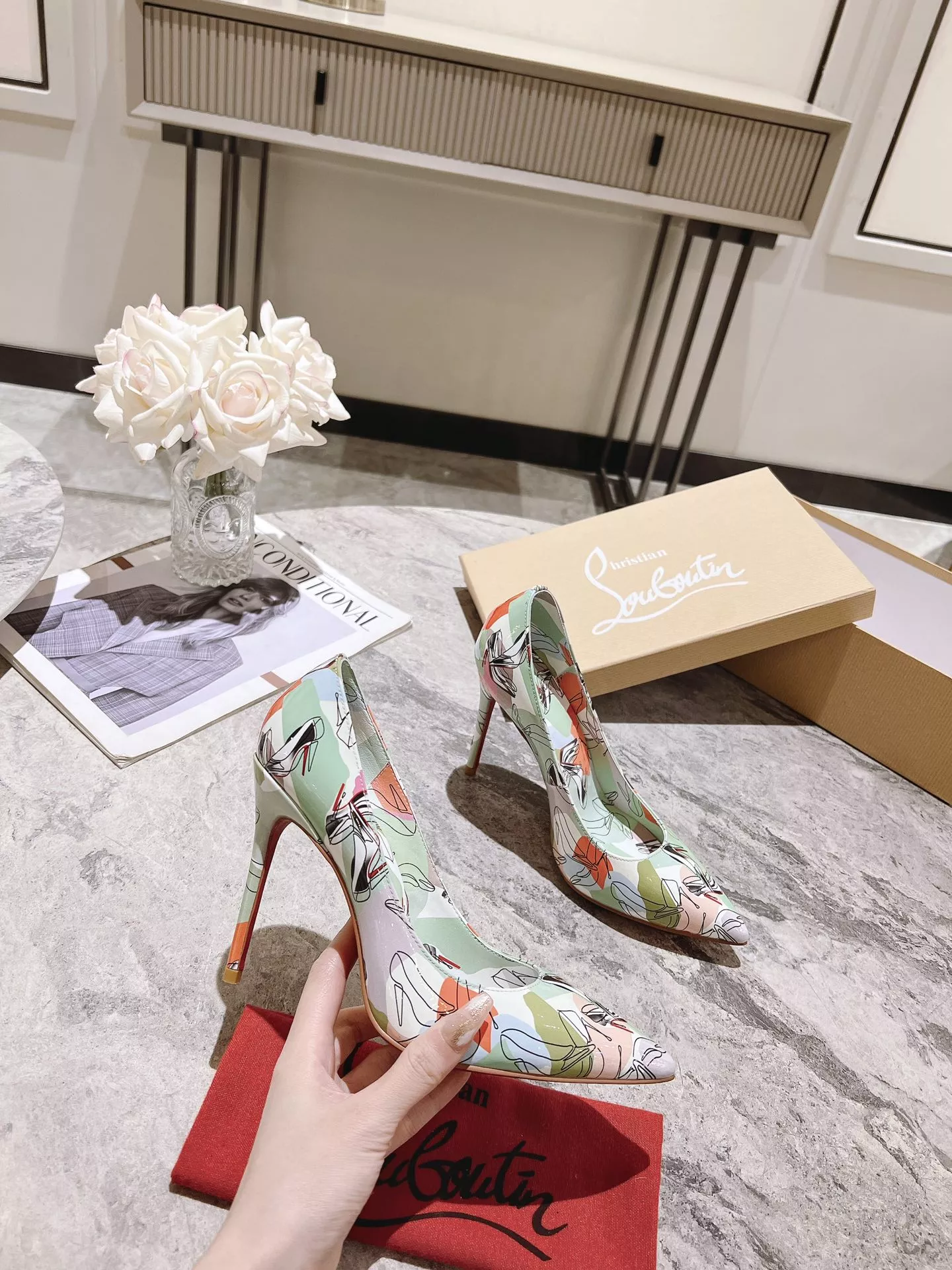 Trendy 6773 Christian Louboutin High-heeled shoes For Women