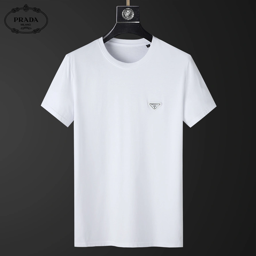 Trendy 6803 Prada T-Shirts Short Sleeved For Men