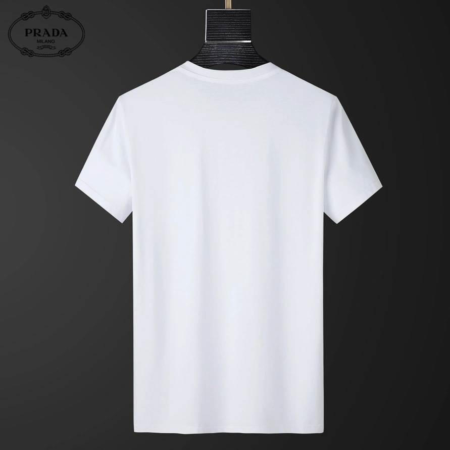 Trendy 6803 Prada T-Shirts Short Sleeved For Men