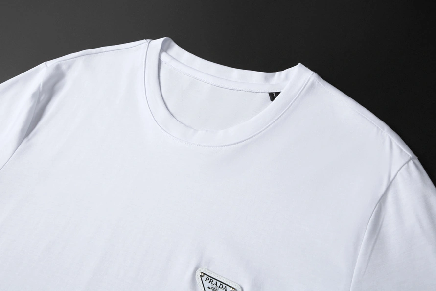 Trendy 6803 Prada T-Shirts Short Sleeved For Men