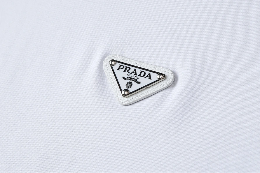 Trendy 6803 Prada T-Shirts Short Sleeved For Men