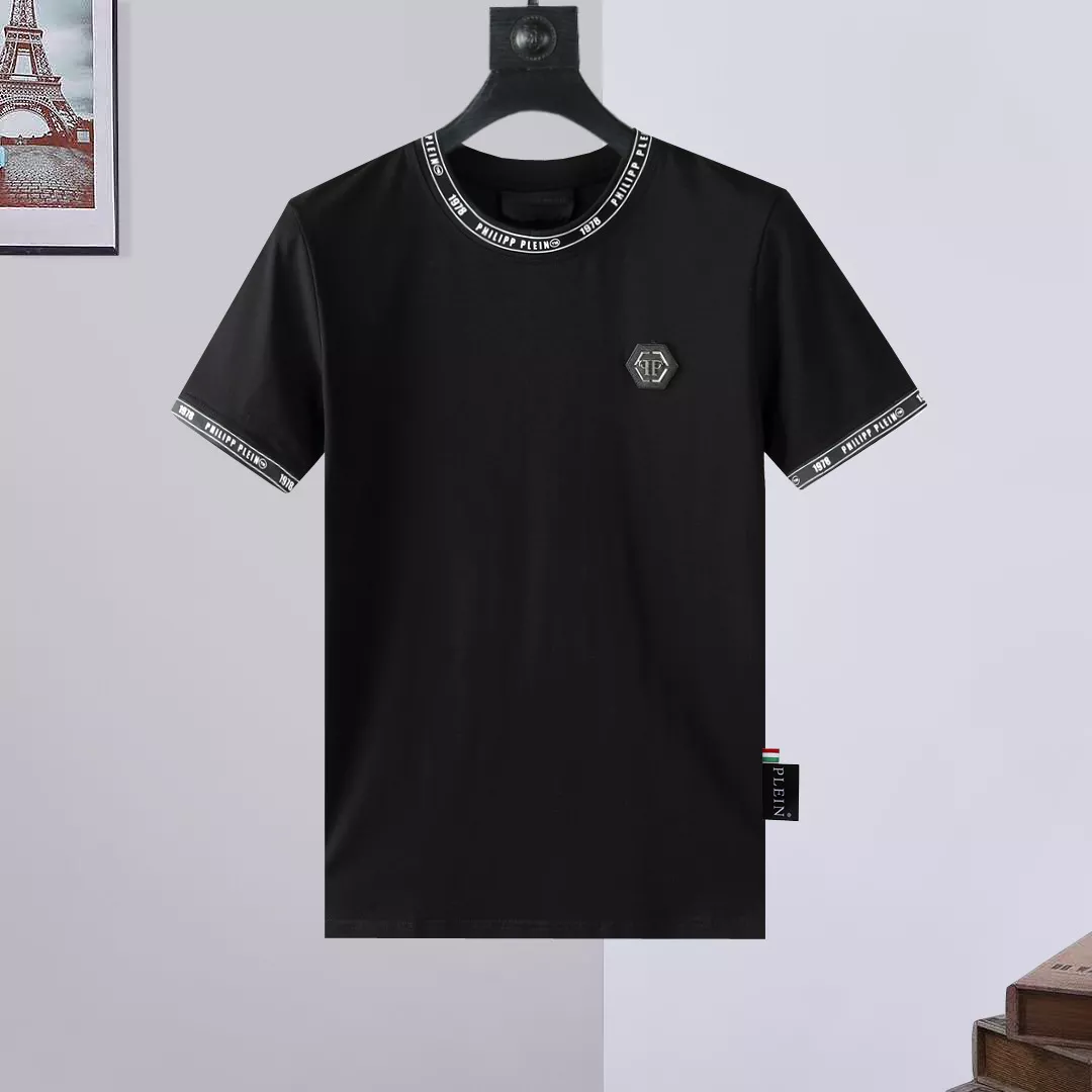 Trendy 6914 Philipp Plein PP T-Shirts Short Sleeved For Men