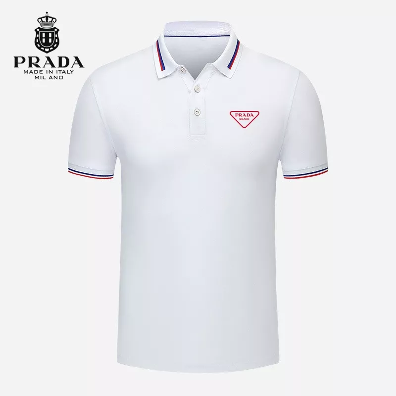Trendy 6927 Prada T-Shirts Short Sleeved For Men
