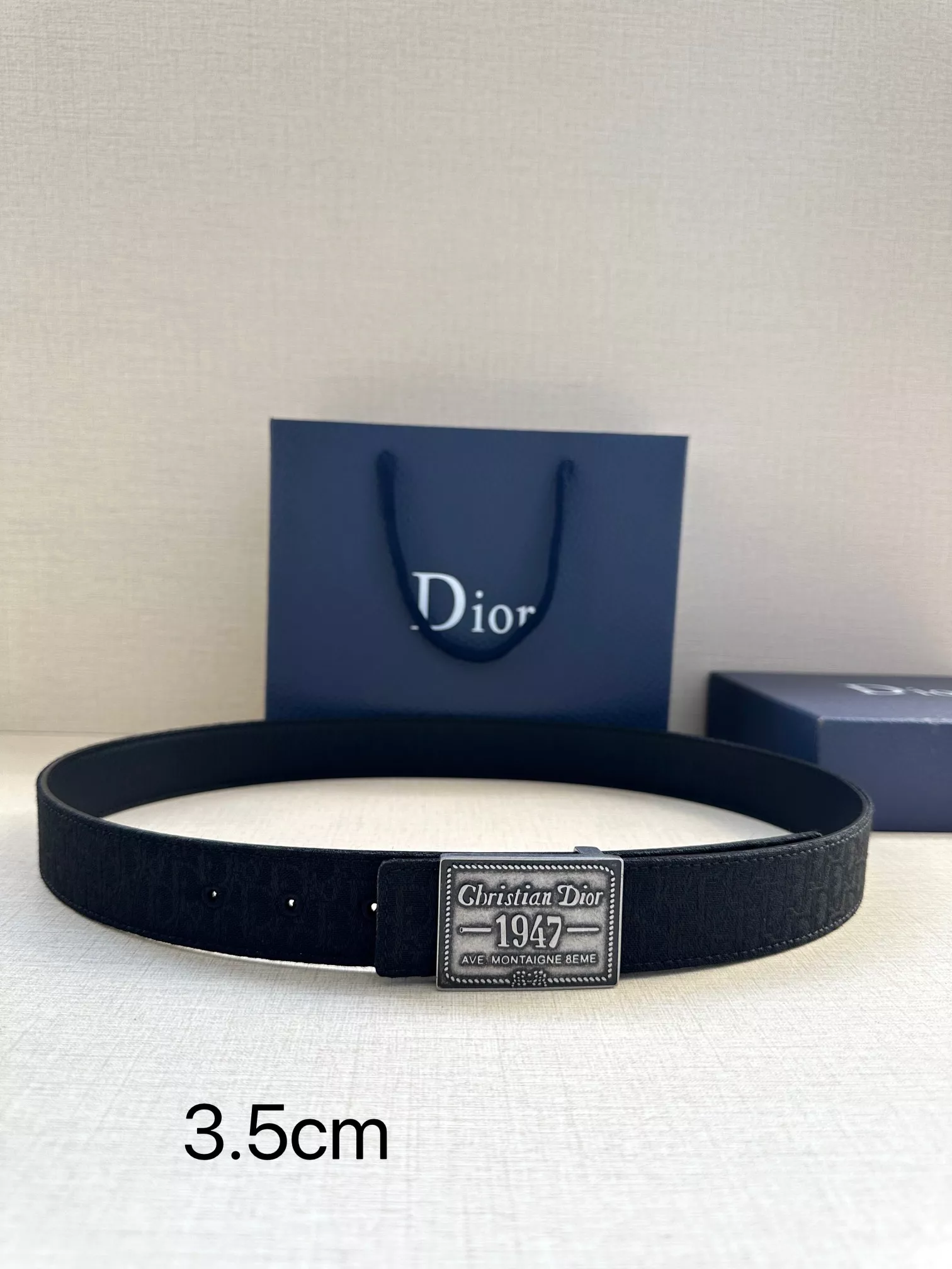 Trendy 6997 Christian Dior AAA Quality Belts In 3.5cm For Men