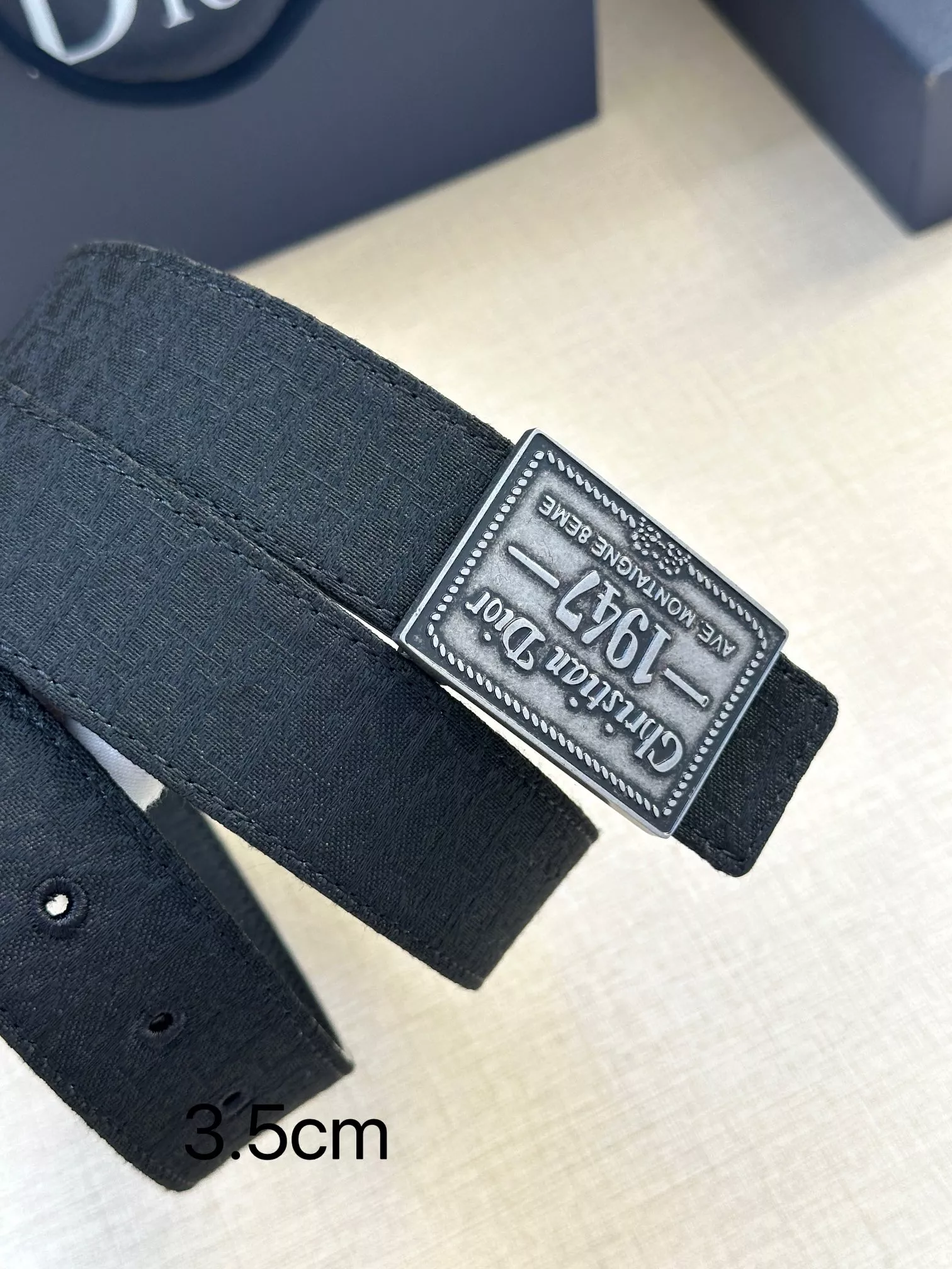 Trendy 6997 Christian Dior AAA Quality Belts In 3.5cm For Men