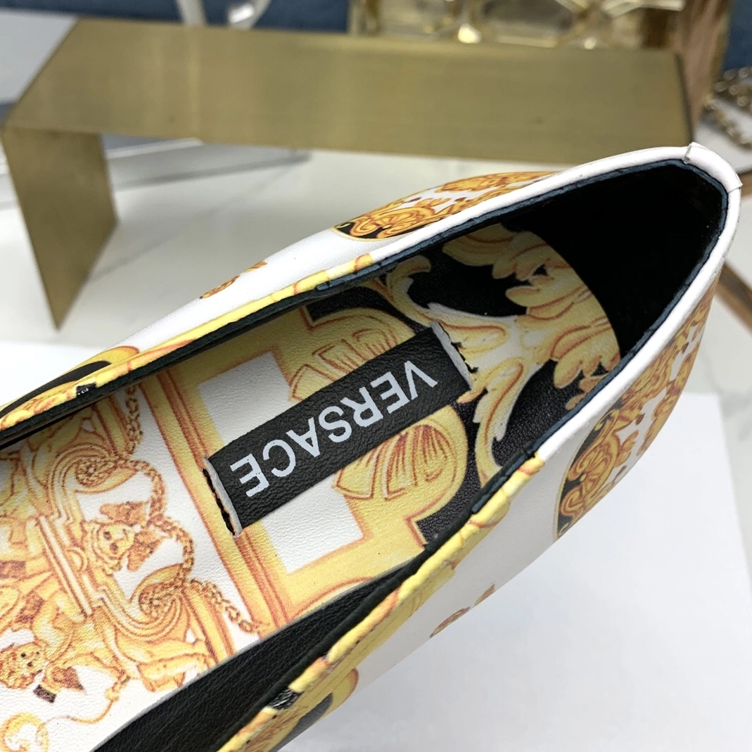 Trendy 7109 Versace Flat Shoes For Women