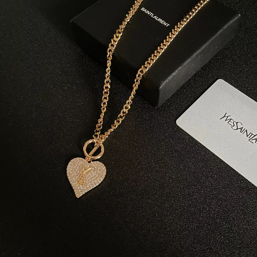 Trendy 7436 Yves Saint Laurent YSL Necklaces