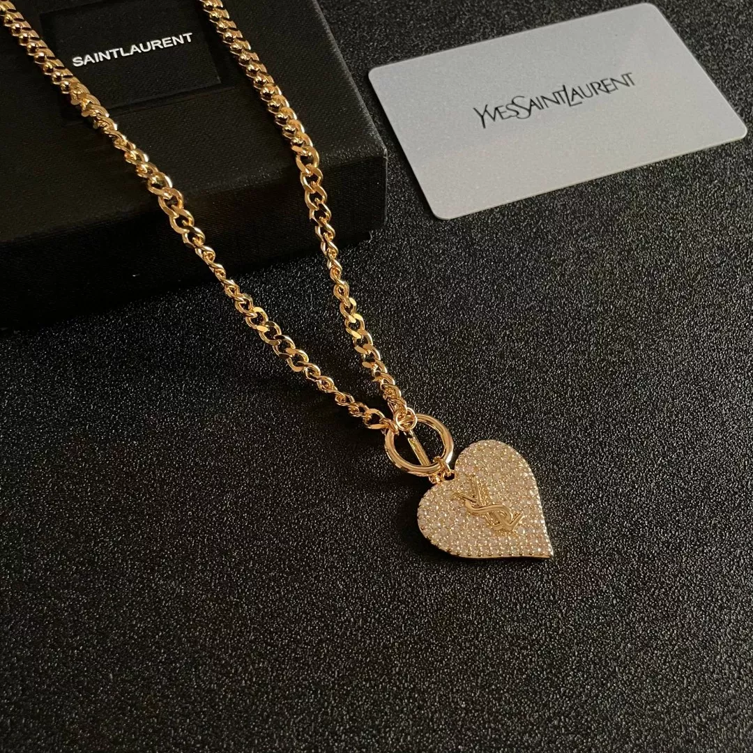 Trendy 7436 Yves Saint Laurent YSL Necklaces