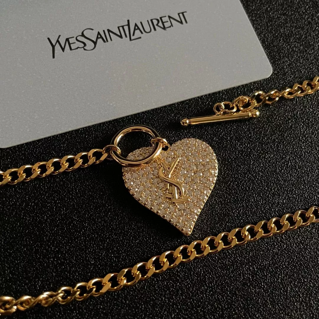 Trendy 7436 Yves Saint Laurent YSL Necklaces