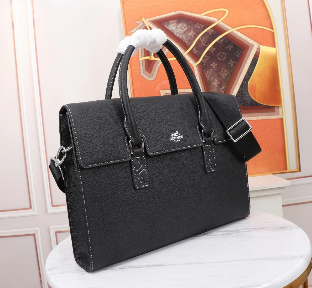 Trendy 7500 Hermes AAA Man Handbags