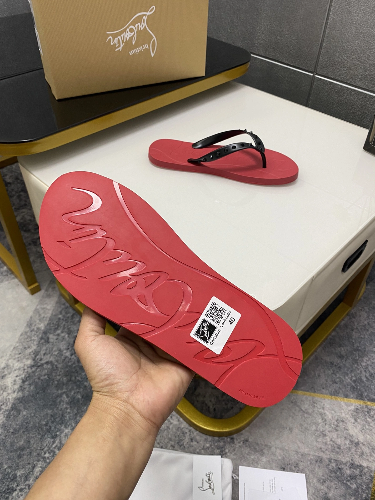 Trendy 7544 Christian Louboutin CL Slippers For Women