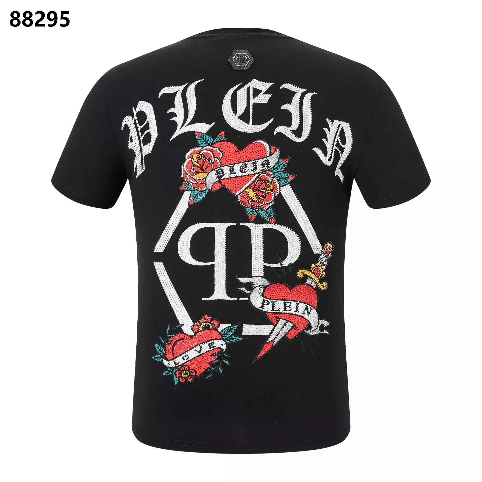 Trendy 7695 Philipp Plein PP T-Shirts Short Sleeved For Men