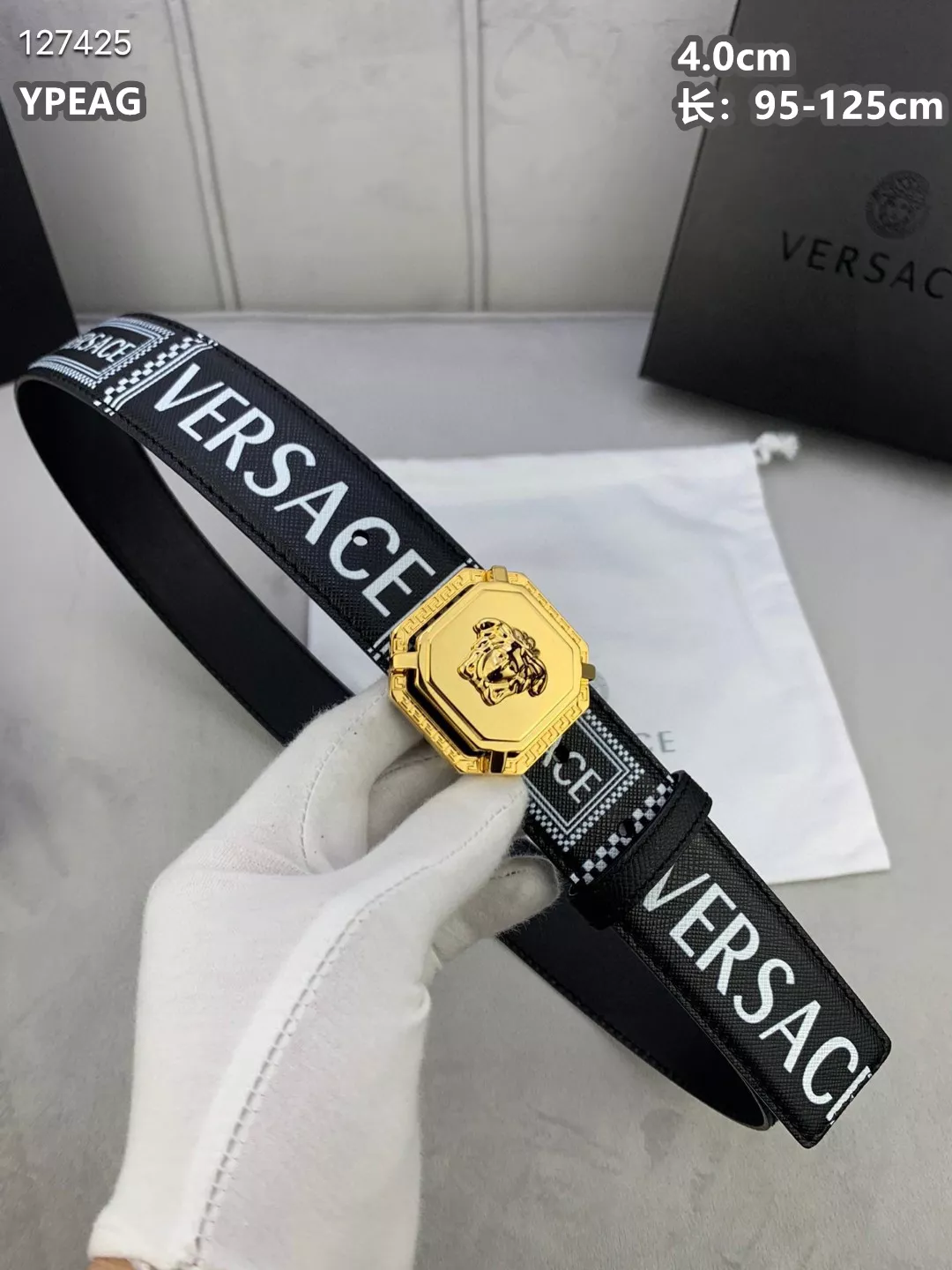 Trendy 7853 Versace AAA Quality Belts For Unisex