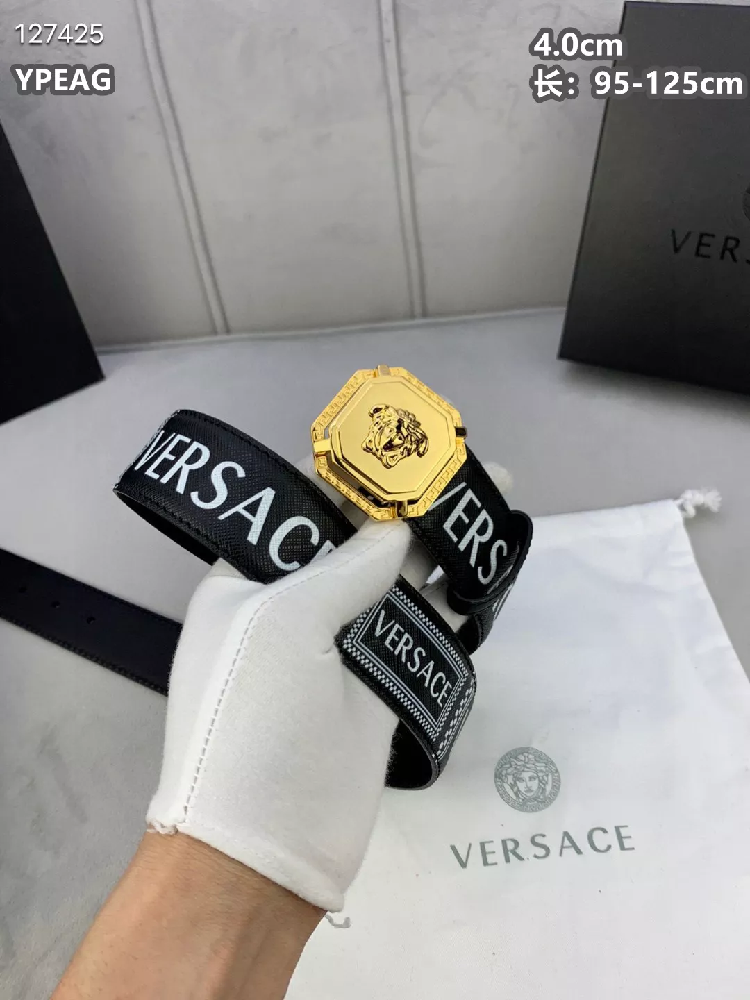 Trendy 7853 Versace AAA Quality Belts For Unisex