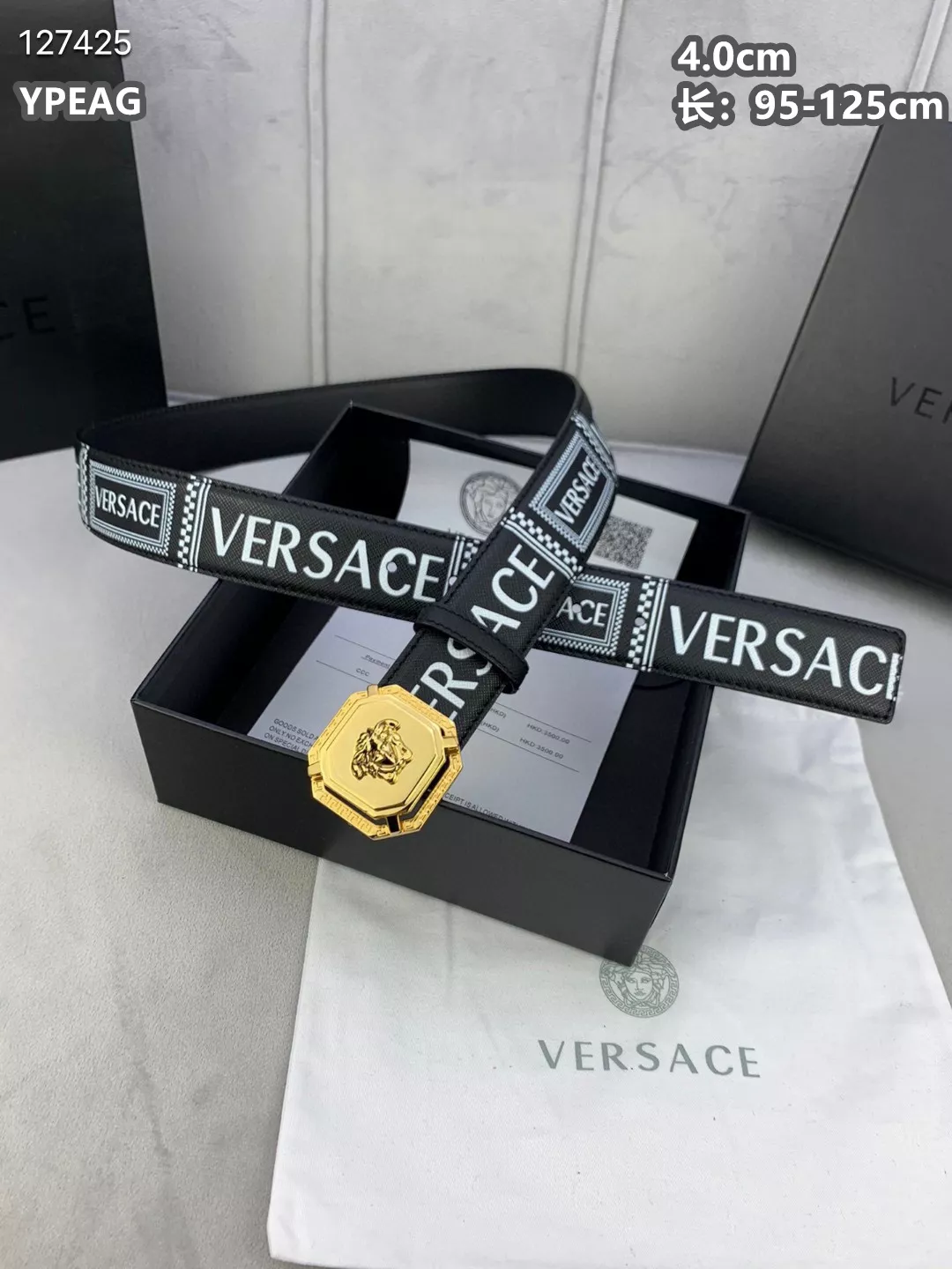 Trendy 7853 Versace AAA Quality Belts For Unisex