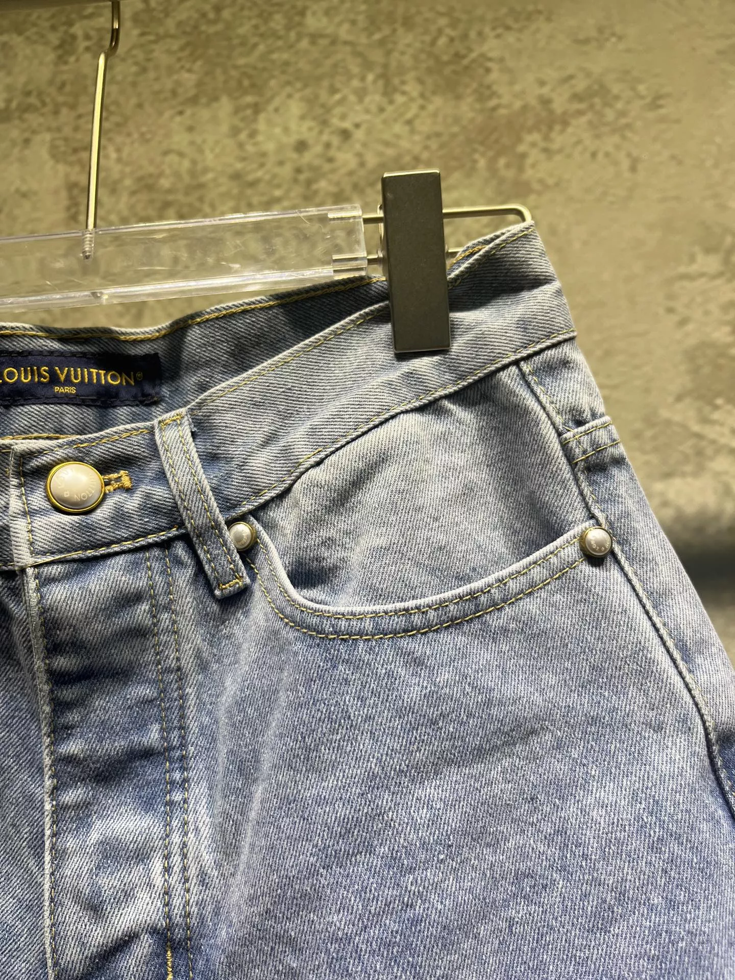 Trendy 7921 Louis Vuitton LV Jeans For Unisex