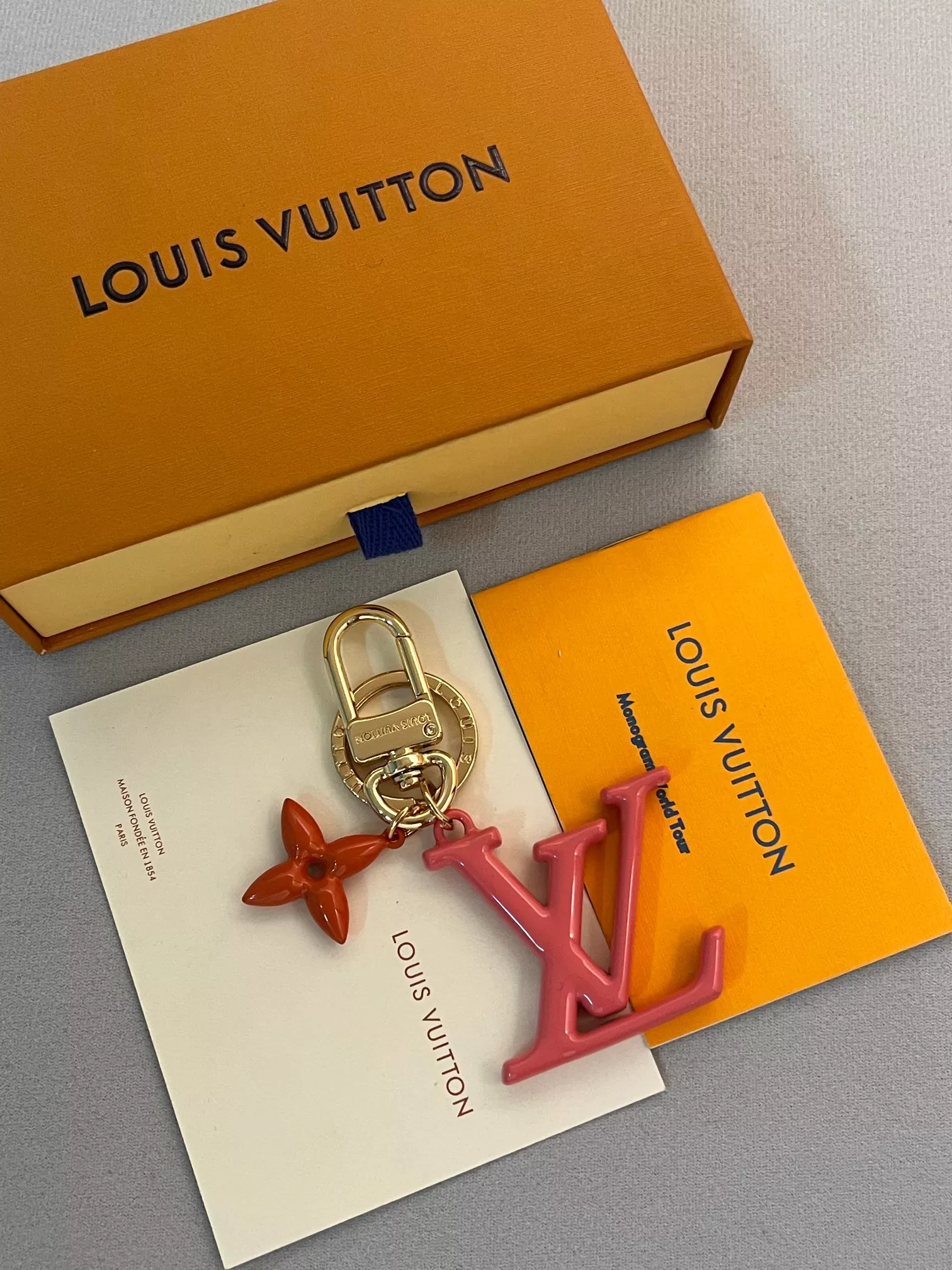Trendy 7924 Louis Vuitton LV Key Holder And Bag Buckle