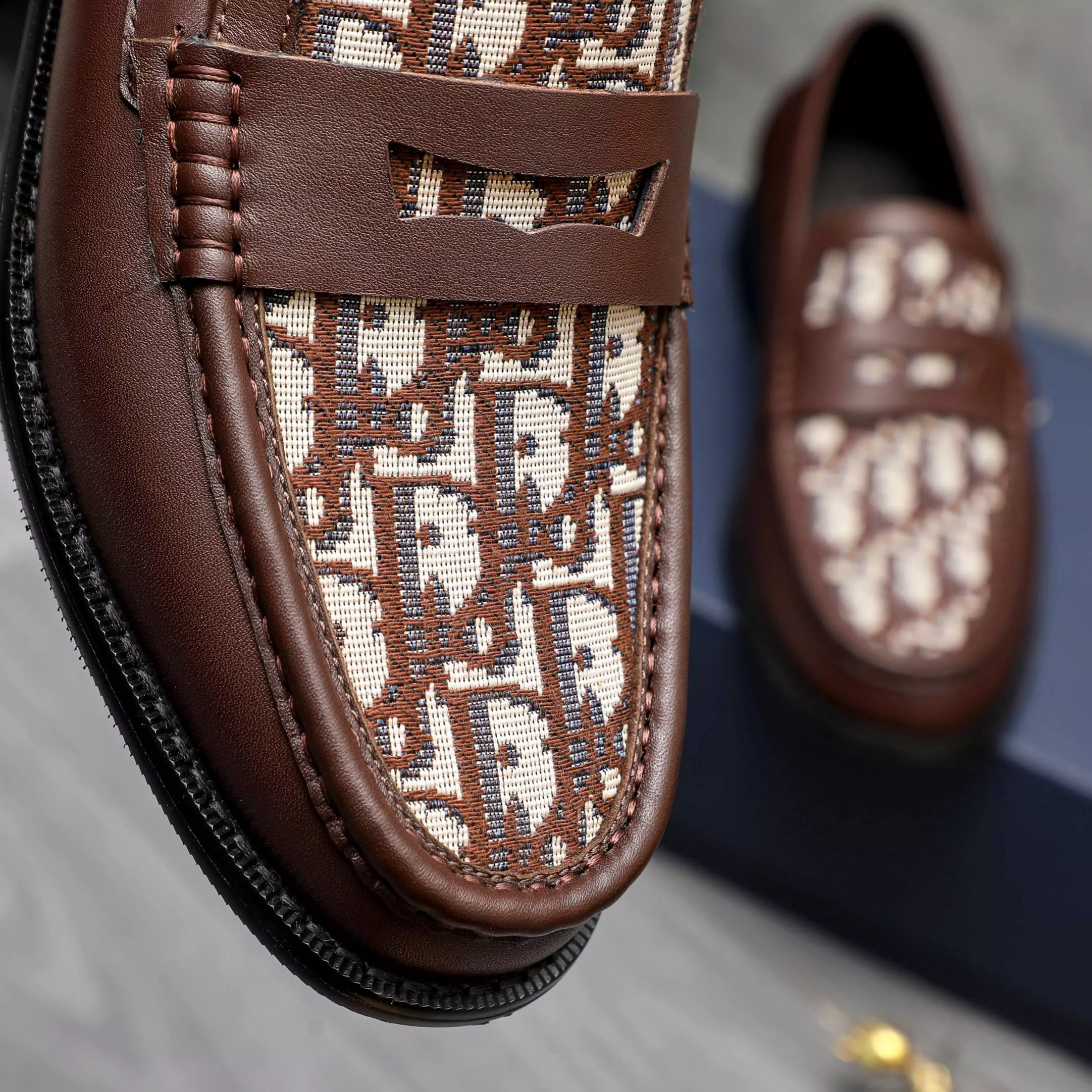 Trendy 7931 Christian Dior Leather Shoes For Men