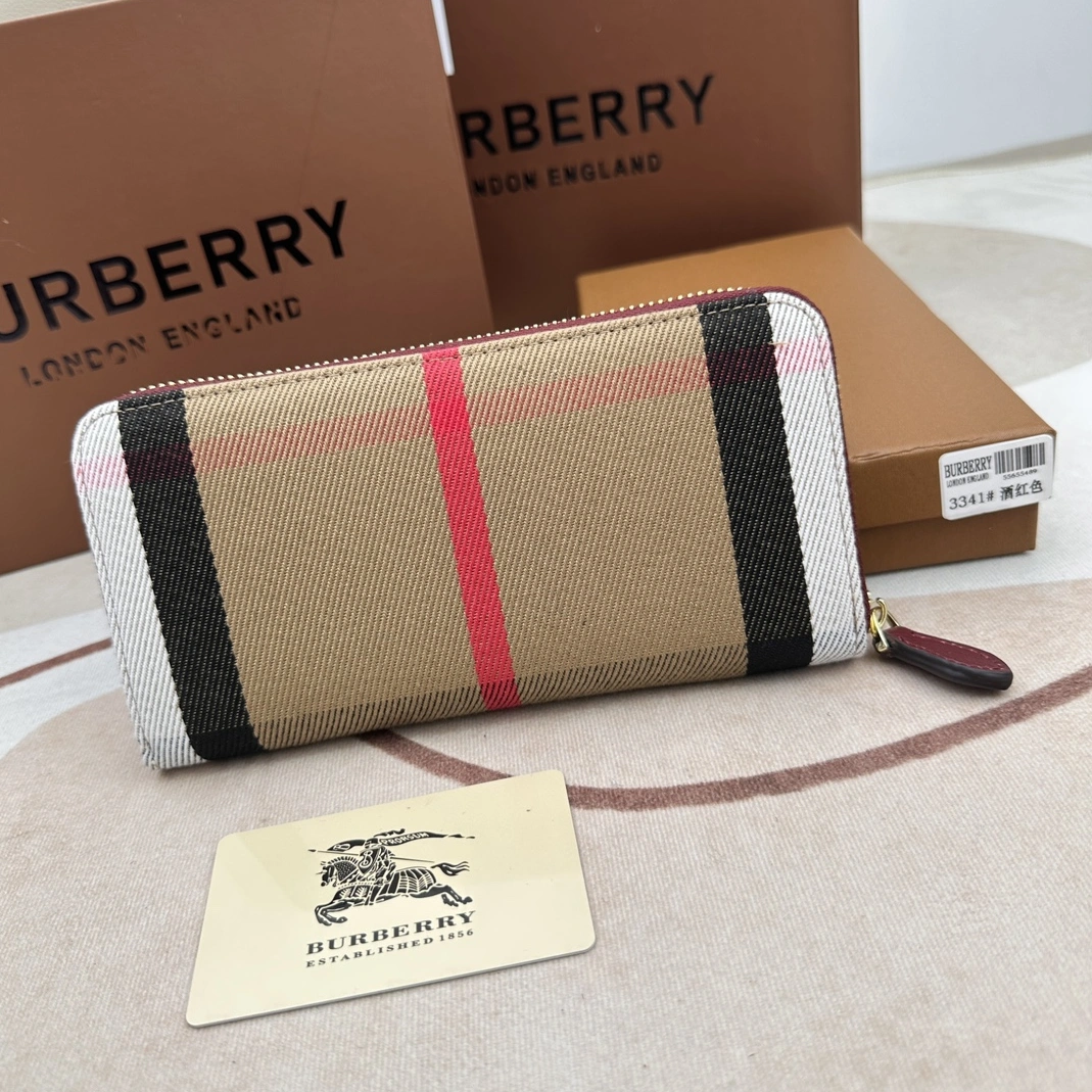 Trendy 7976 Burberry AAA Quality Wallets For Women