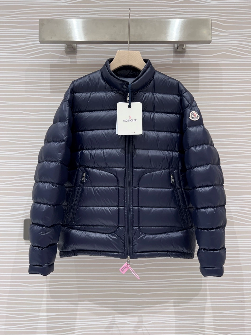 Trendy 8425 Moncler Down Feather Coat Long Sleeved For Men