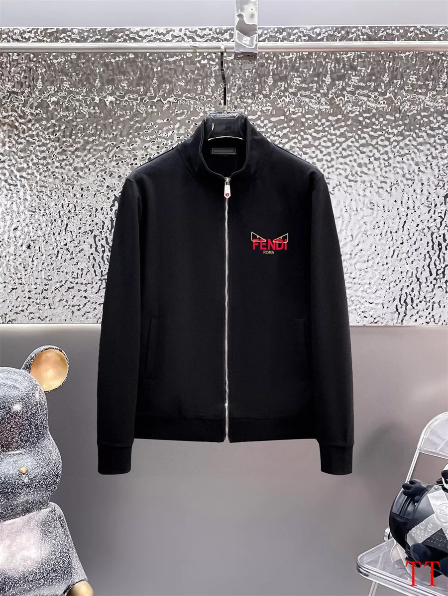 Trendy 8449 Fendi Tracksuits Long Sleeved For Men