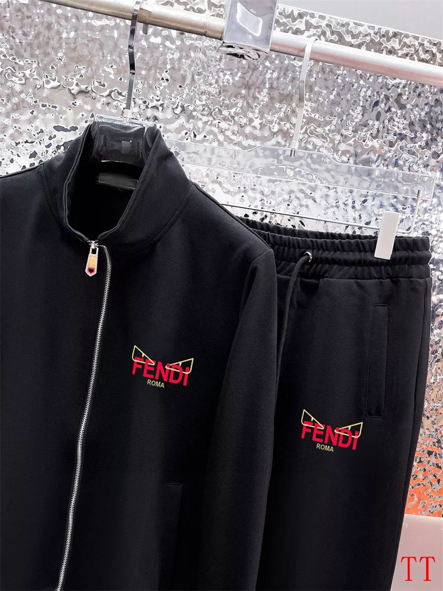 Trendy 8449 Fendi Tracksuits Long Sleeved For Men