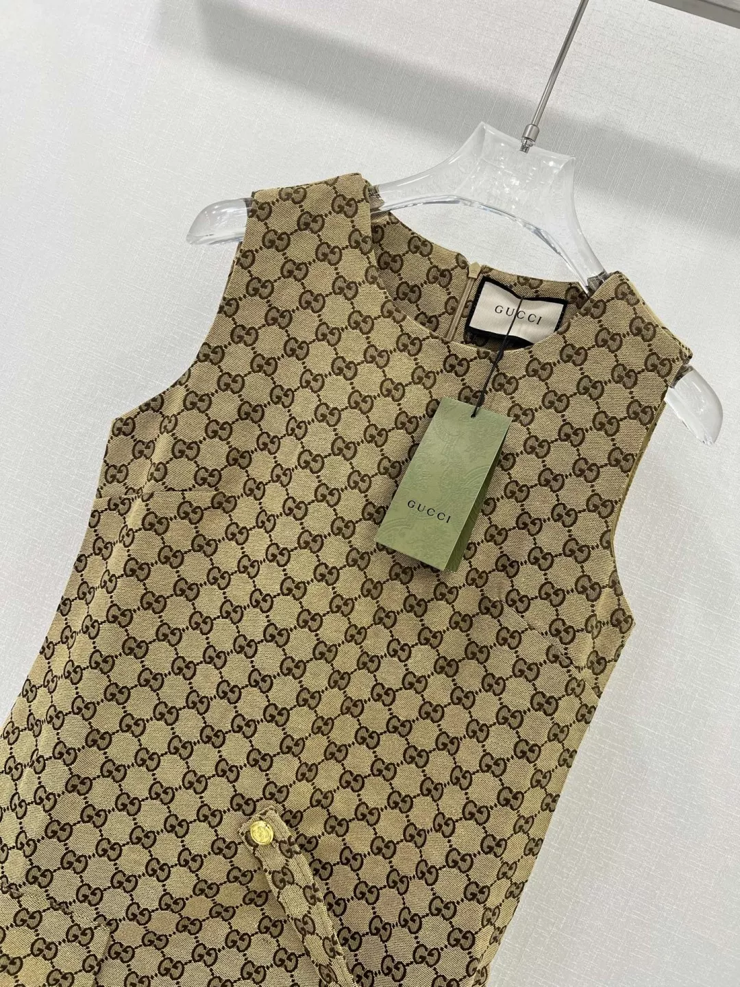 Trendy 8801 Gucci Dresses Sleeveless For Women