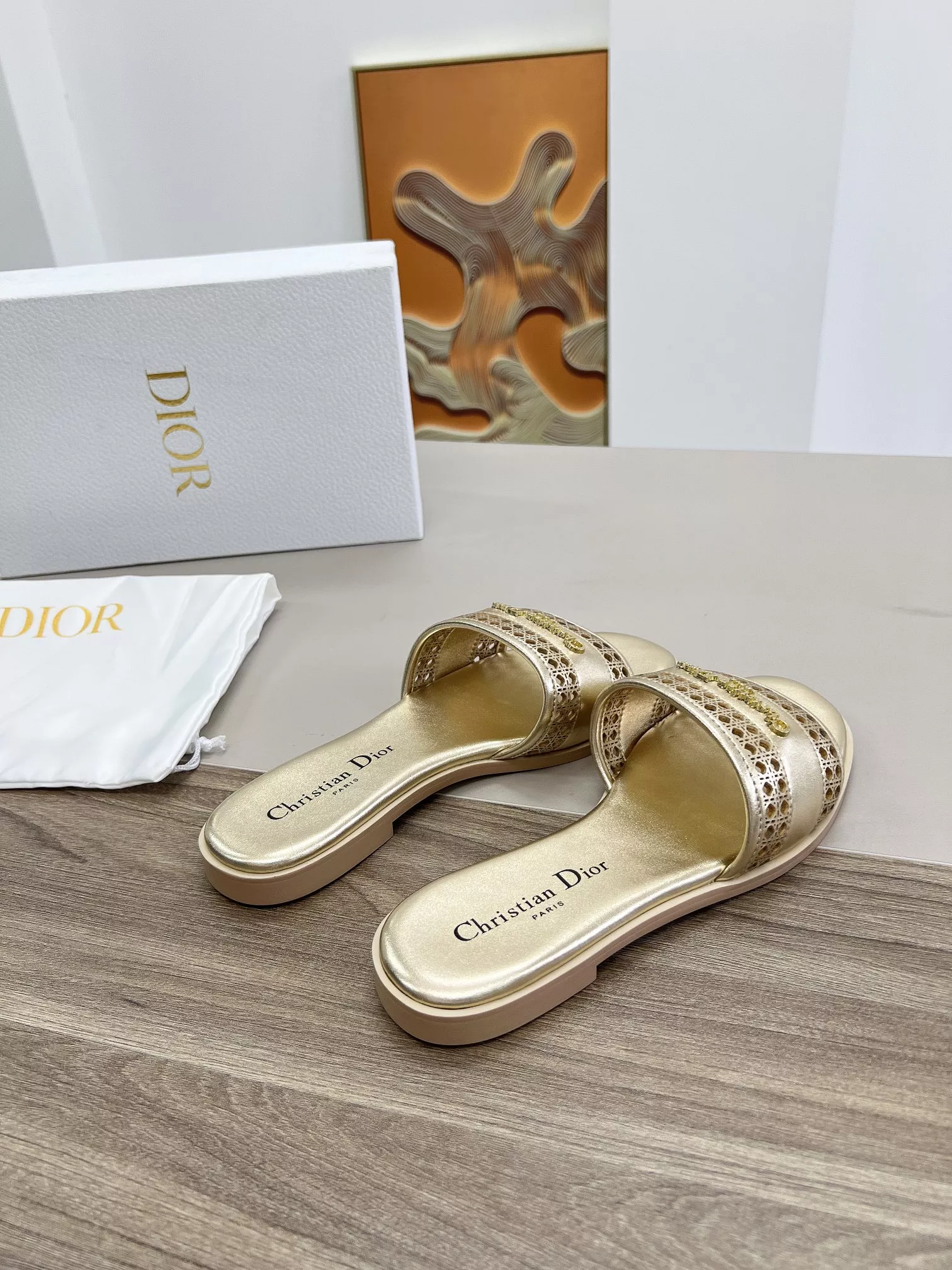 Trendy 8854 Christian Dior Slippers For Women