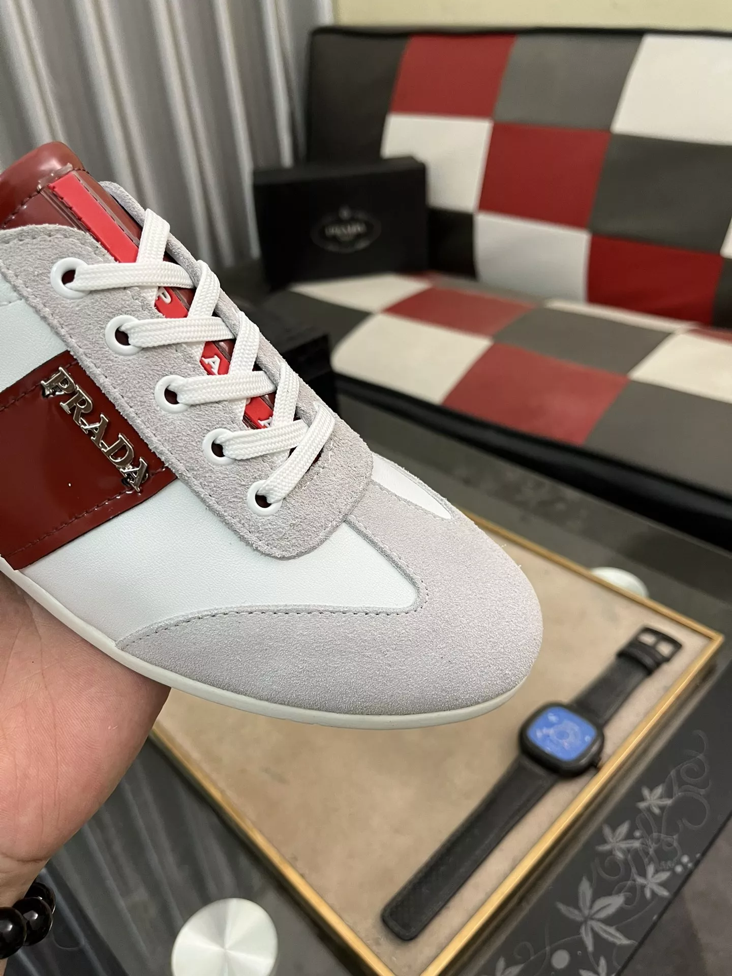Trendy 9137 Prada Casual Shoes For Men