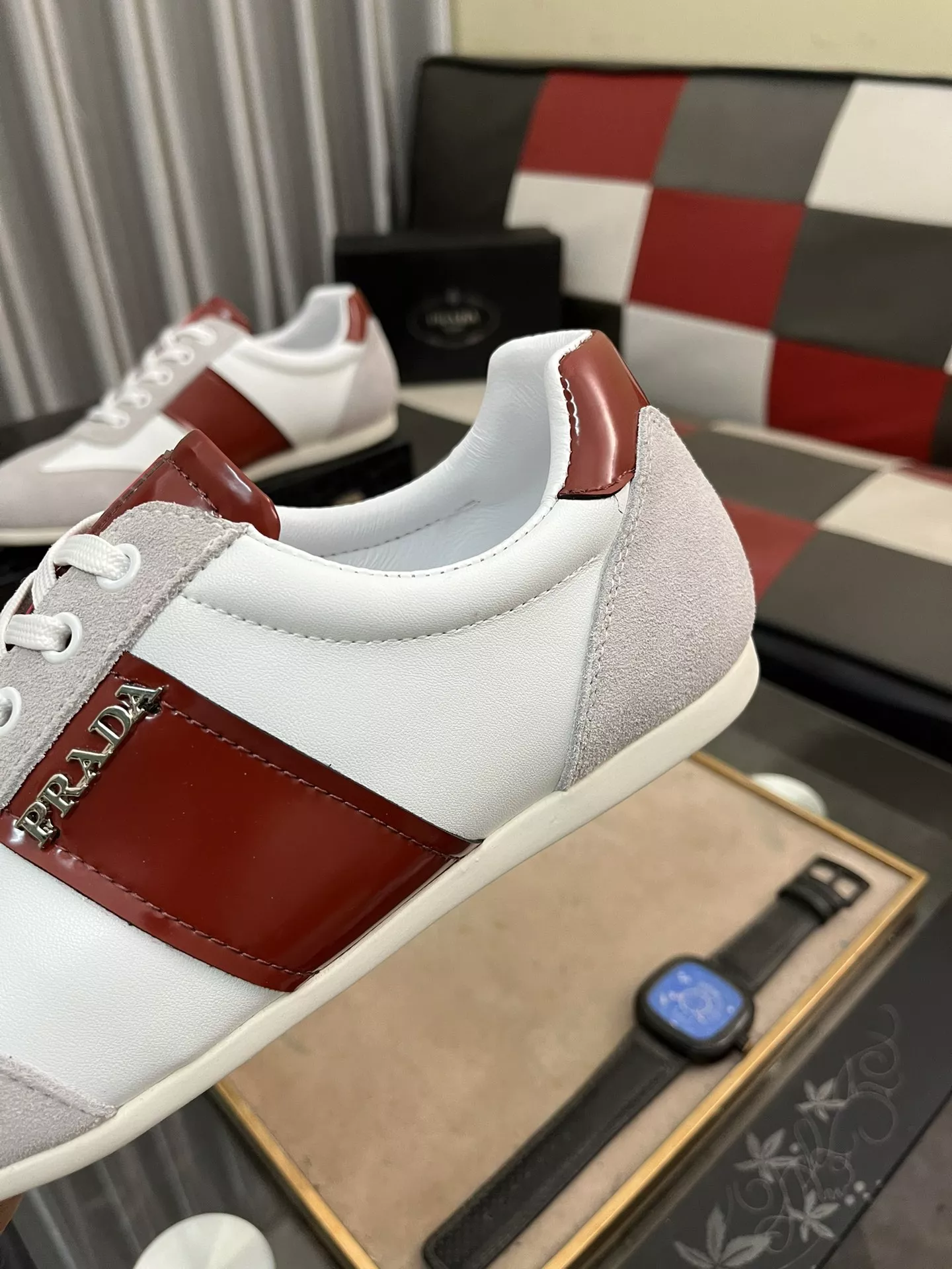 Trendy 9137 Prada Casual Shoes For Men