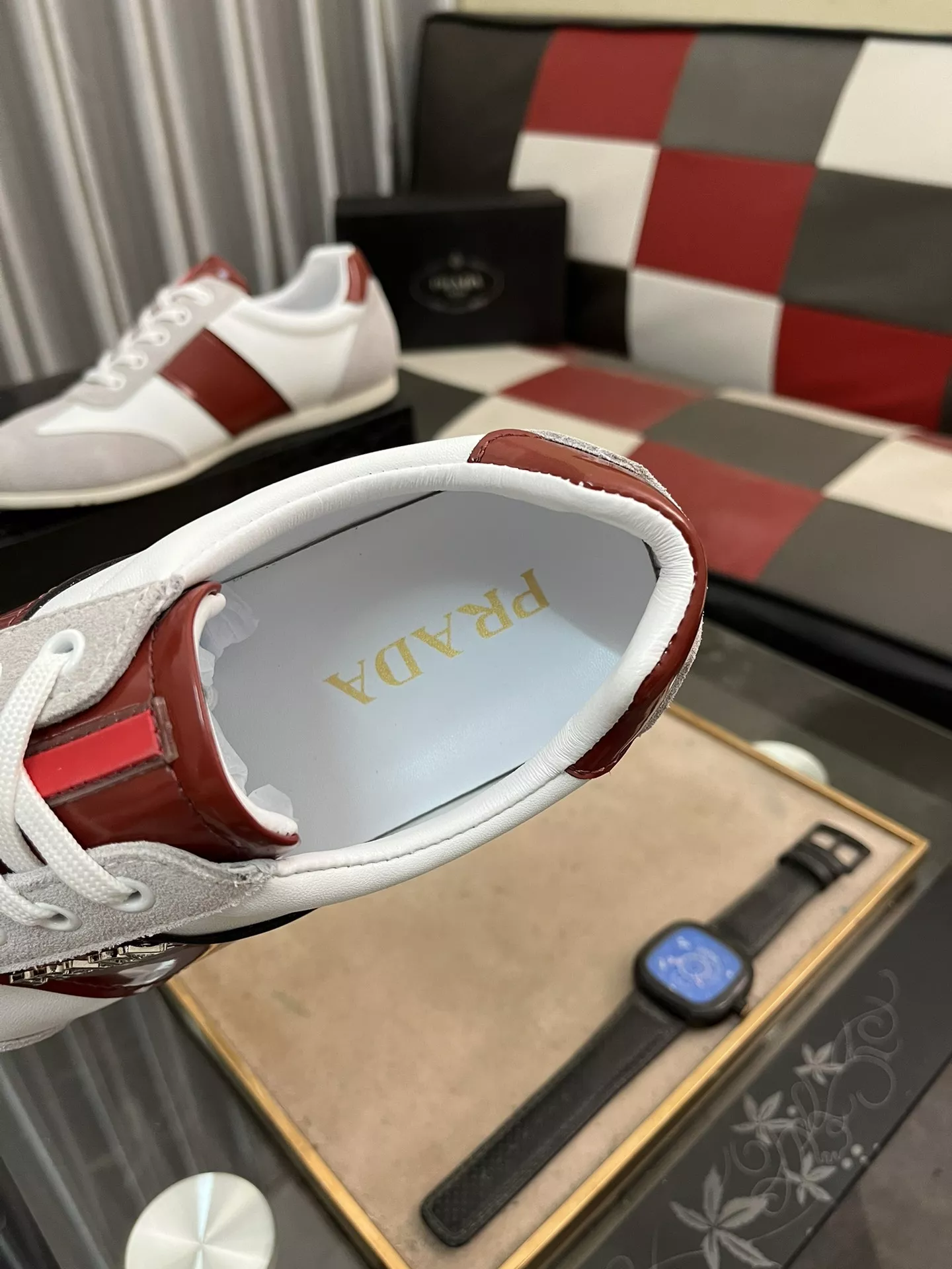Trendy 9137 Prada Casual Shoes For Men